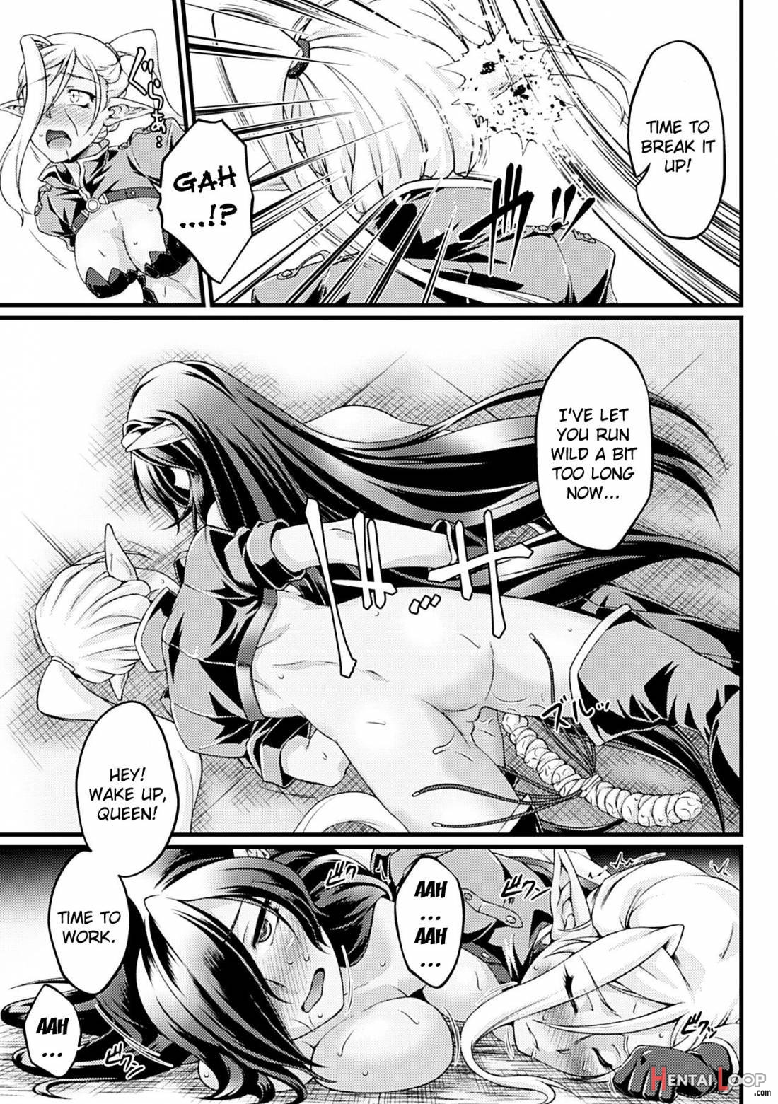 Kuroinu ~Kedakaki Seijo wa Hakudaku ni Somaru~ THE COMIC page 111