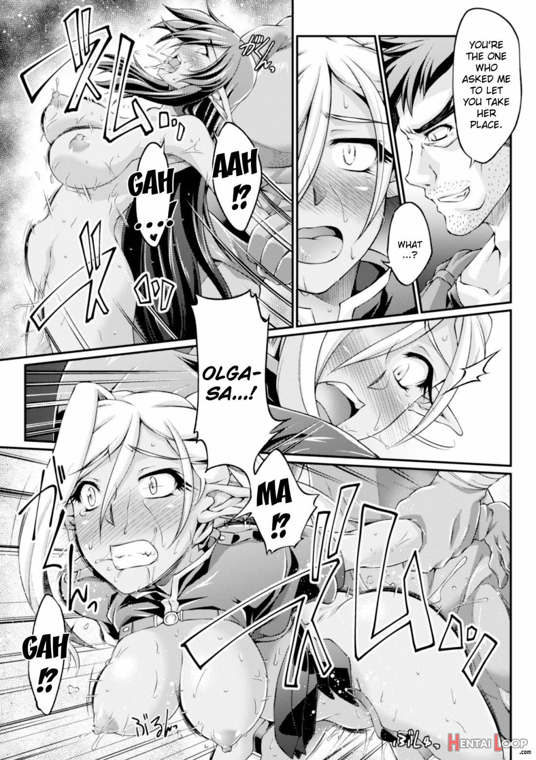 Kuroinu ~Kedakaki Seijo wa Hakudaku ni Somaru~ THE COMIC page 37