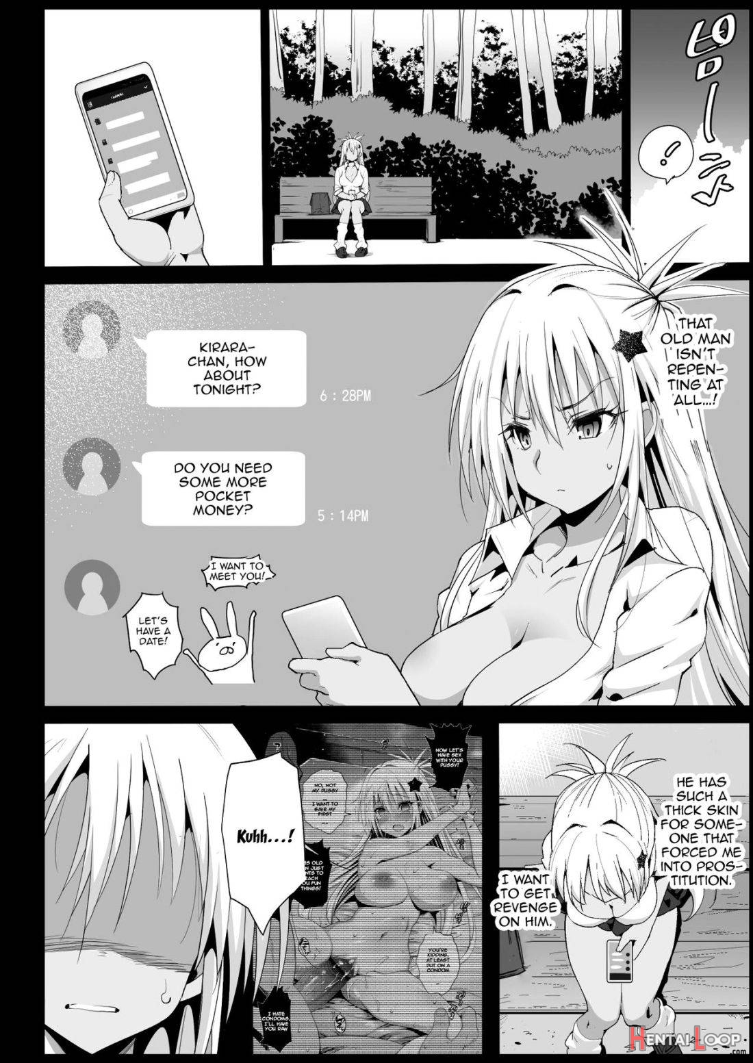 Kyousei Enkou 2 ~Kuro Gal JK o Kane de Dakitai~ page 5