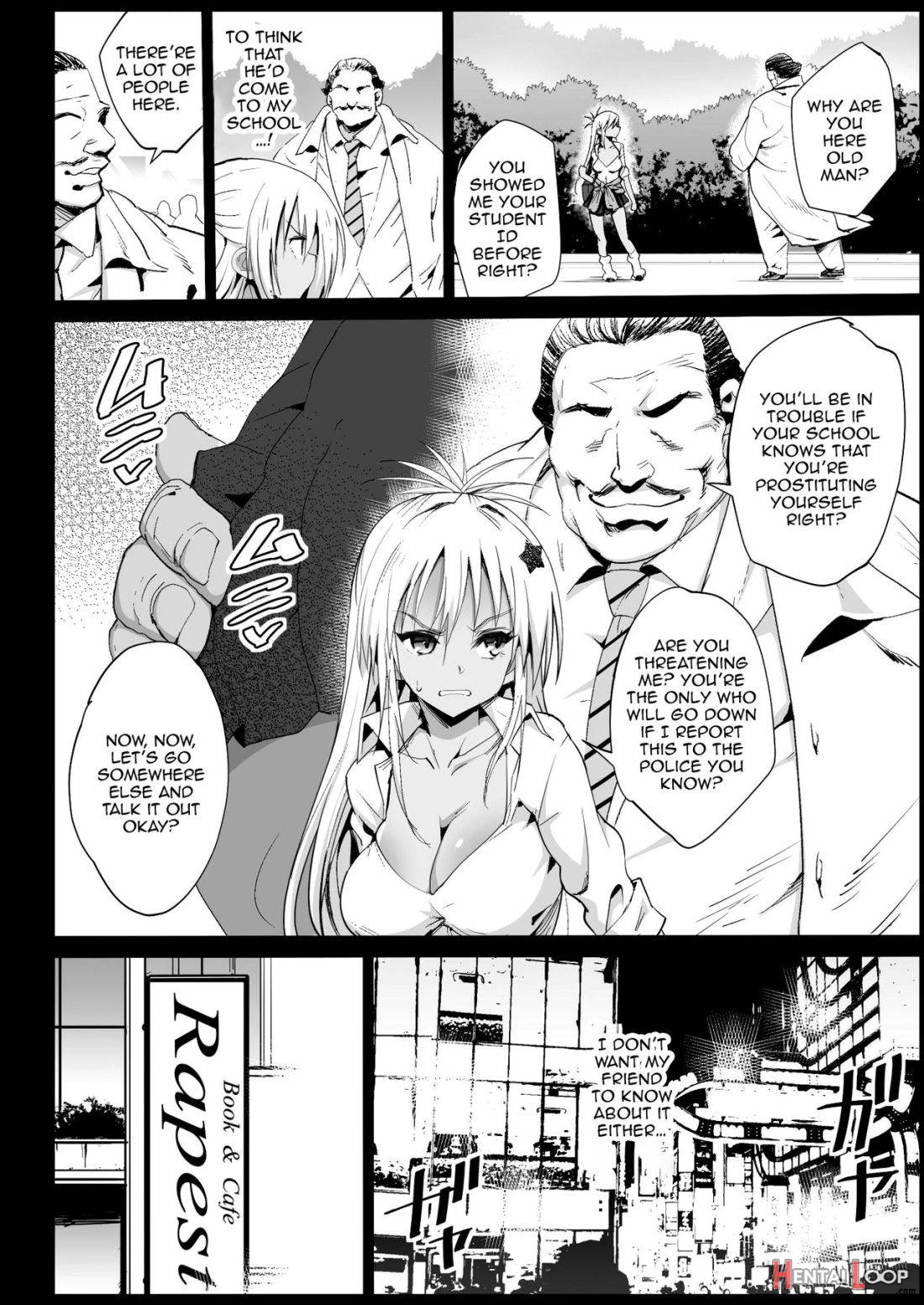 Kyousei Enkou 2 ~Kuro Gal JK o Kane de Dakitai~ page 7