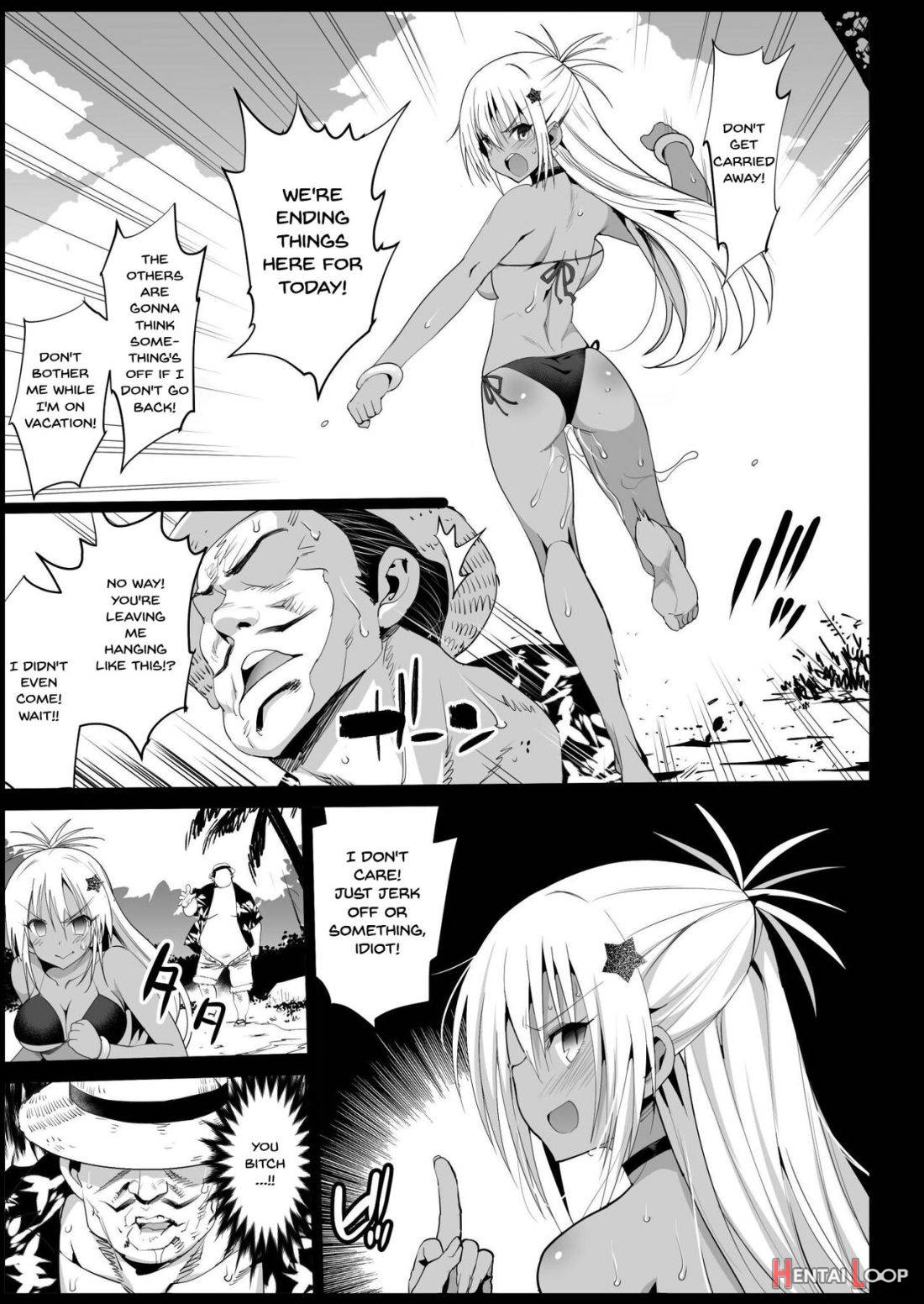 Kyousei Enkou 3 ~Kuro Gal JK o Kane de Dakitai~ page 9