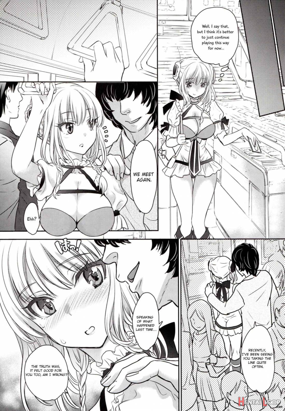 La Pucelle ga Chikan Densha de Lapulapu Shichau Hon page 12