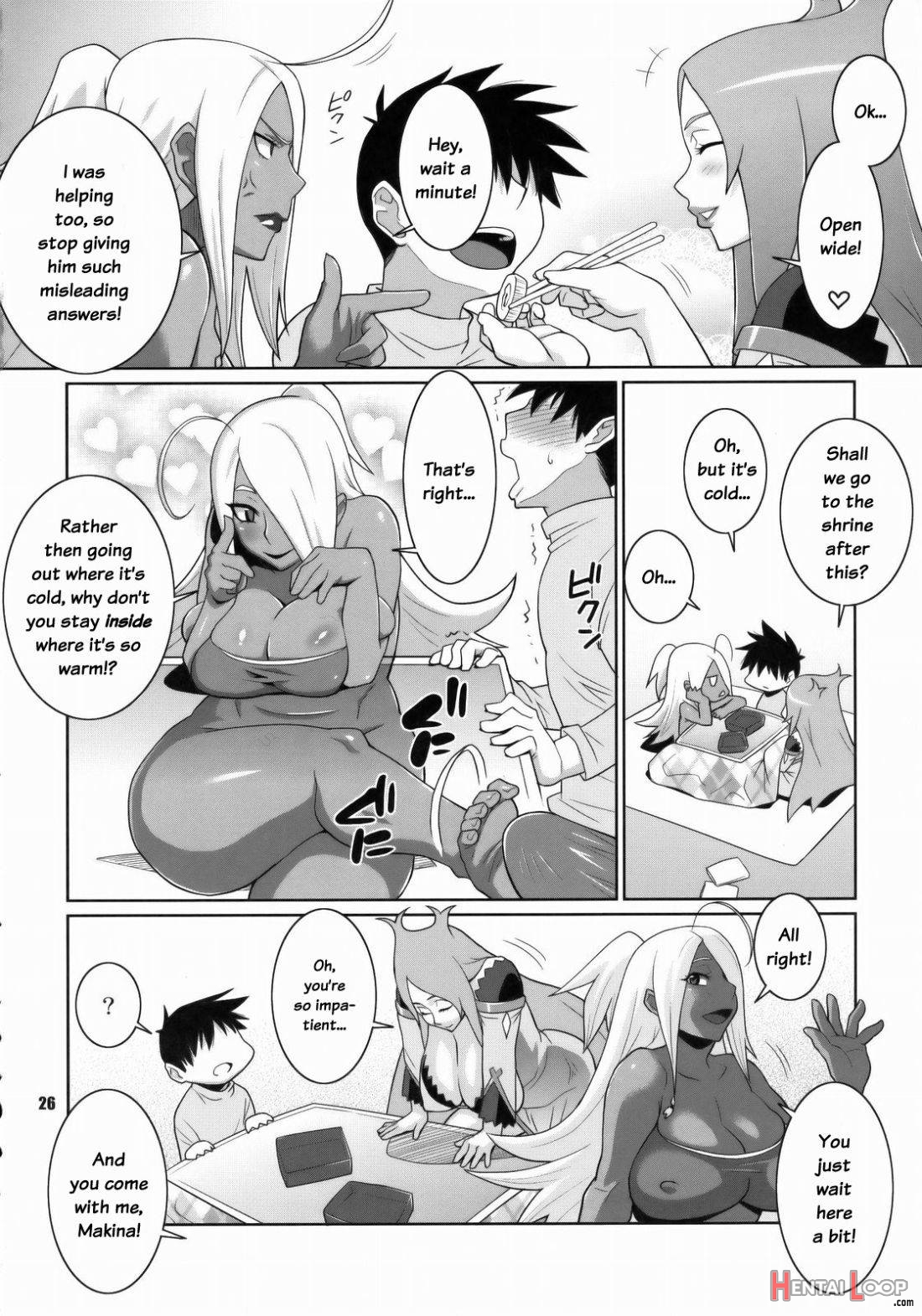 Machina & Garnet to Toshikoshi SEX Zanmai page 23