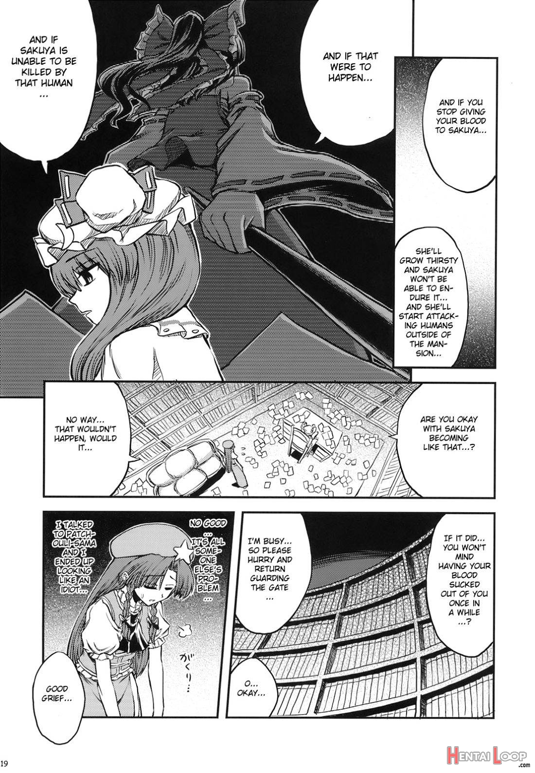 Maid to Chi no Unmei Tokei -Lunatic page 19
