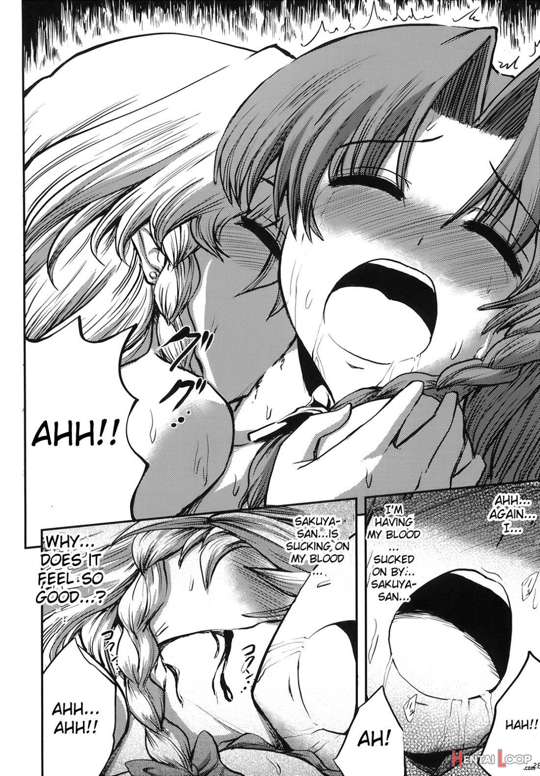 Maid to Chi no Unmei Tokei -Lunatic page 28