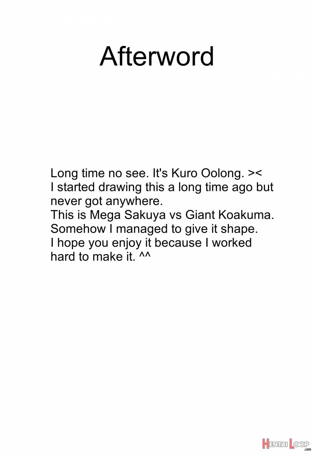 Mega Sakuya vs Giant Koakuma page 20