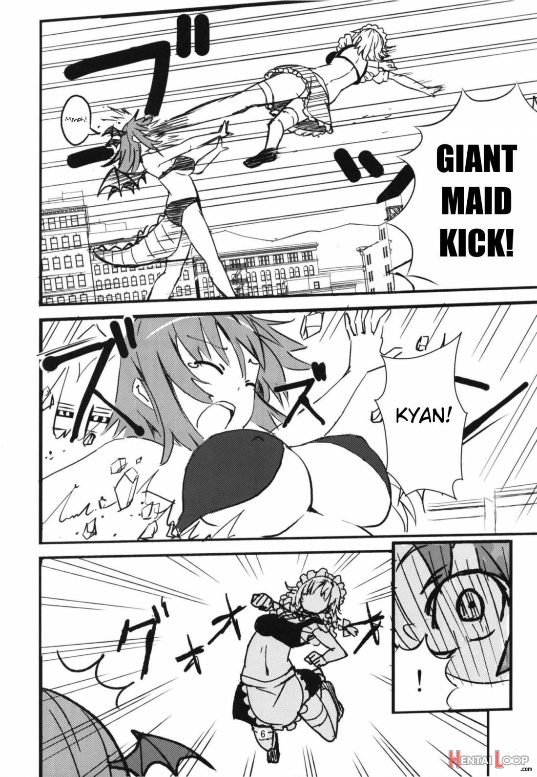 Mega Sakuya vs Giant Koakuma page 5