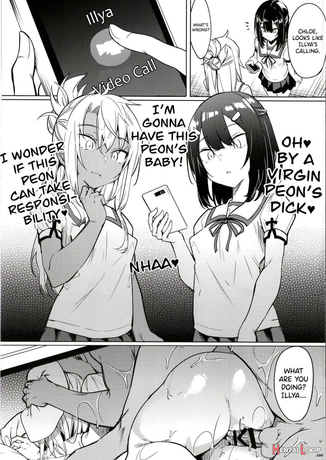 Mesugaki Bitch na Illya-chan to Asobo page 20