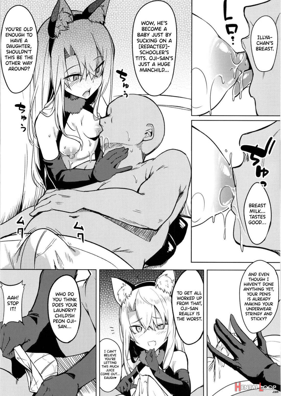 Mesugaki Bitch na Illya-chan to Asobo page 5