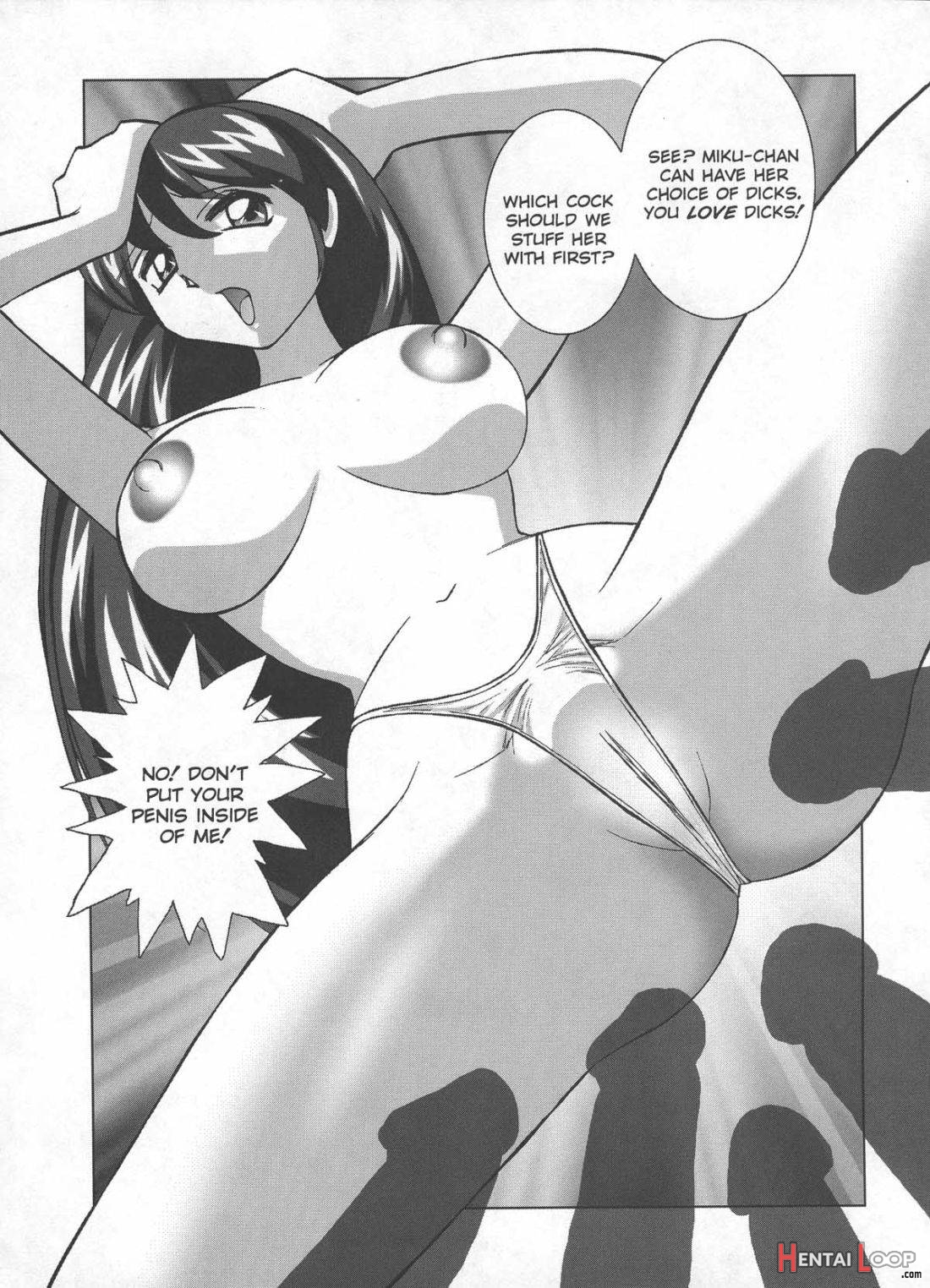 Miku no Rankou Nikki – Miku’s Sexual Orgy Diary page 82
