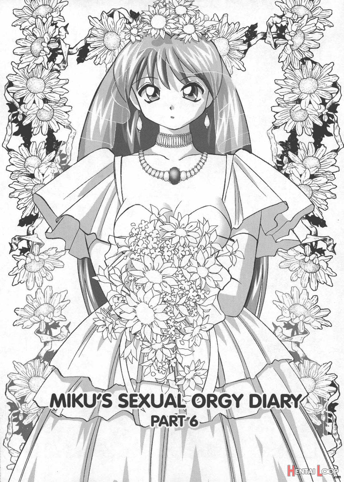 Miku no Rankou Nikki – Miku’s Sexual Orgy Diary page 89