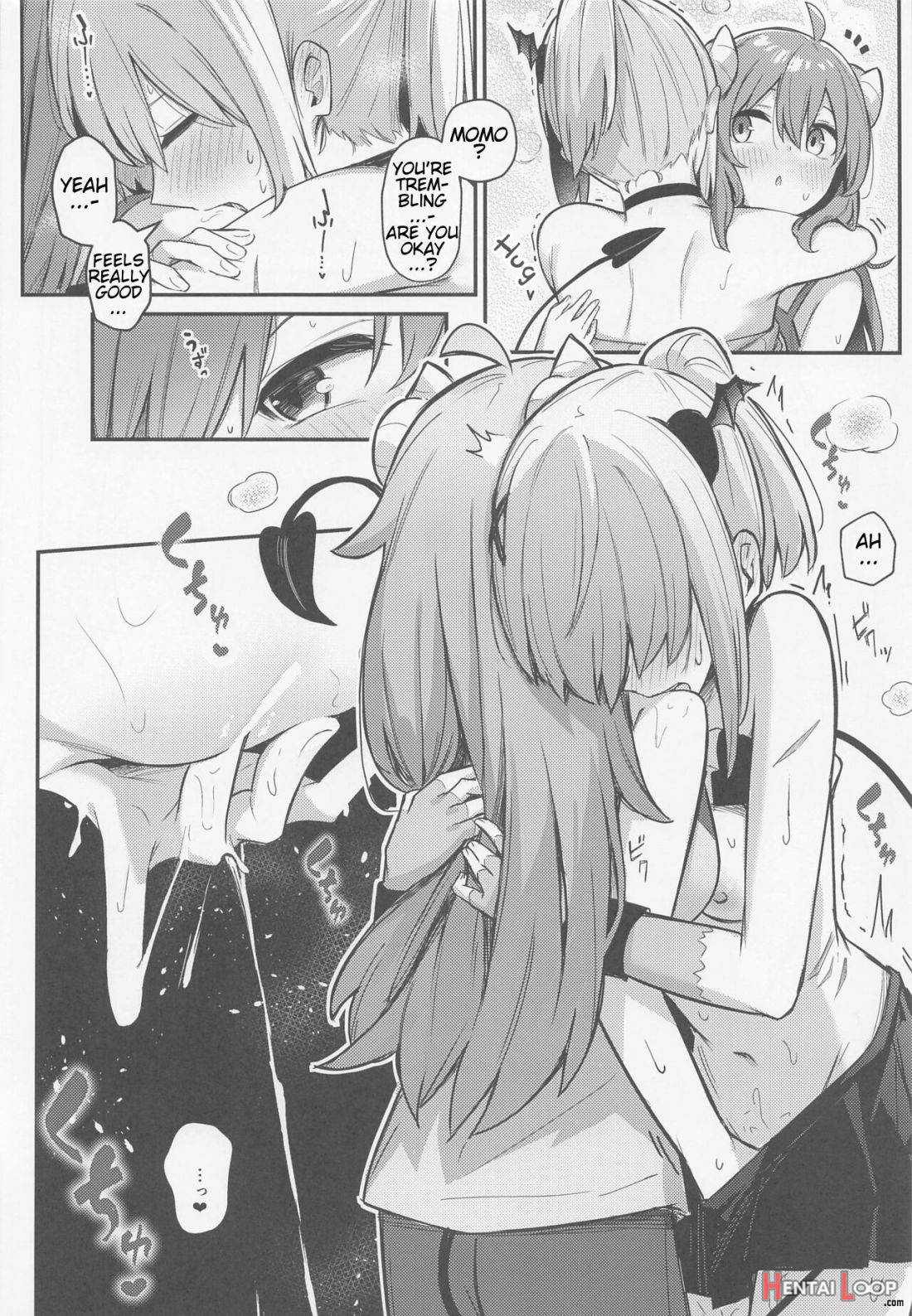 Momo-chan Yamiochi Shita!? page 22