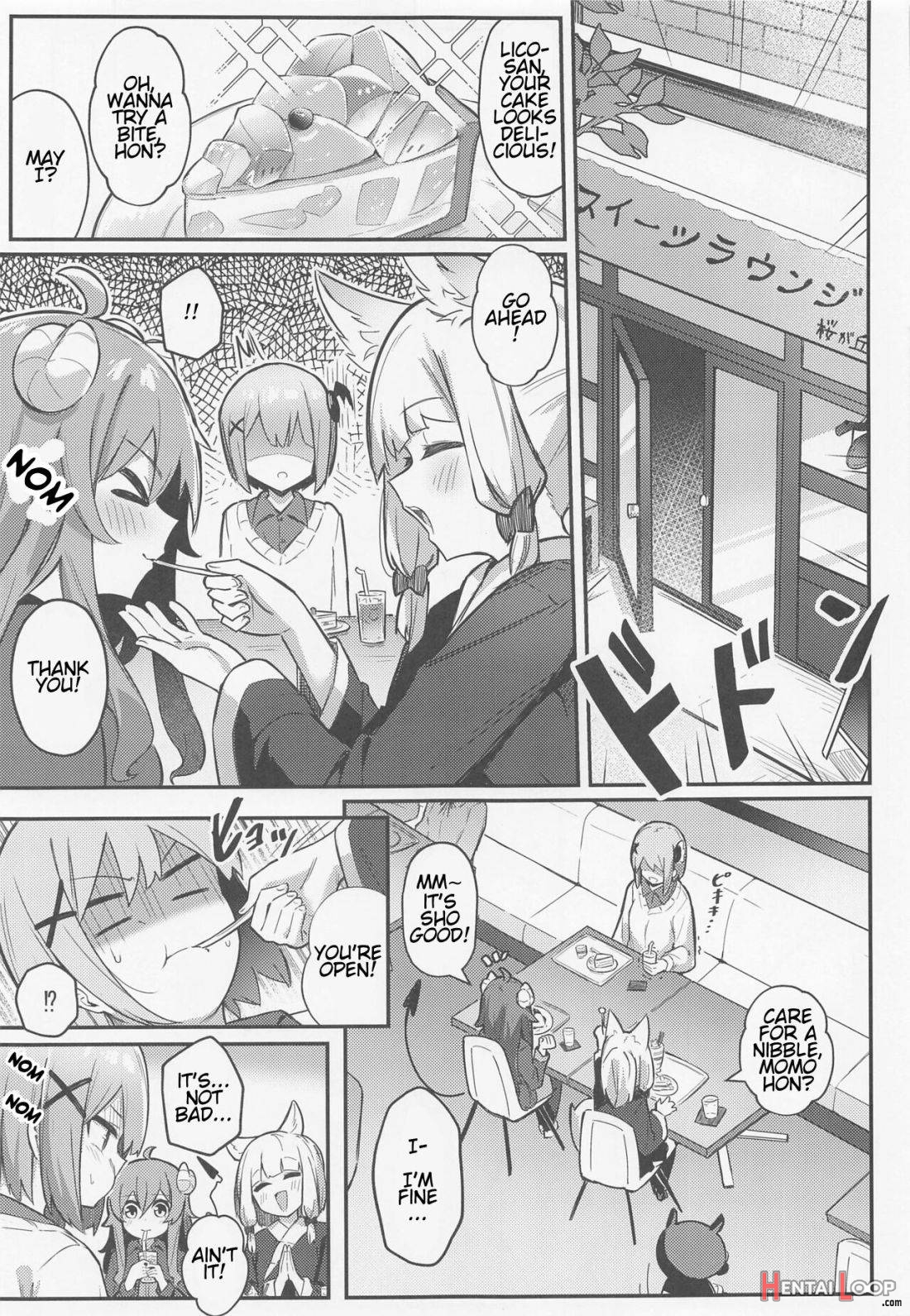 Momo-chan Yamiochi Shita!? page 7