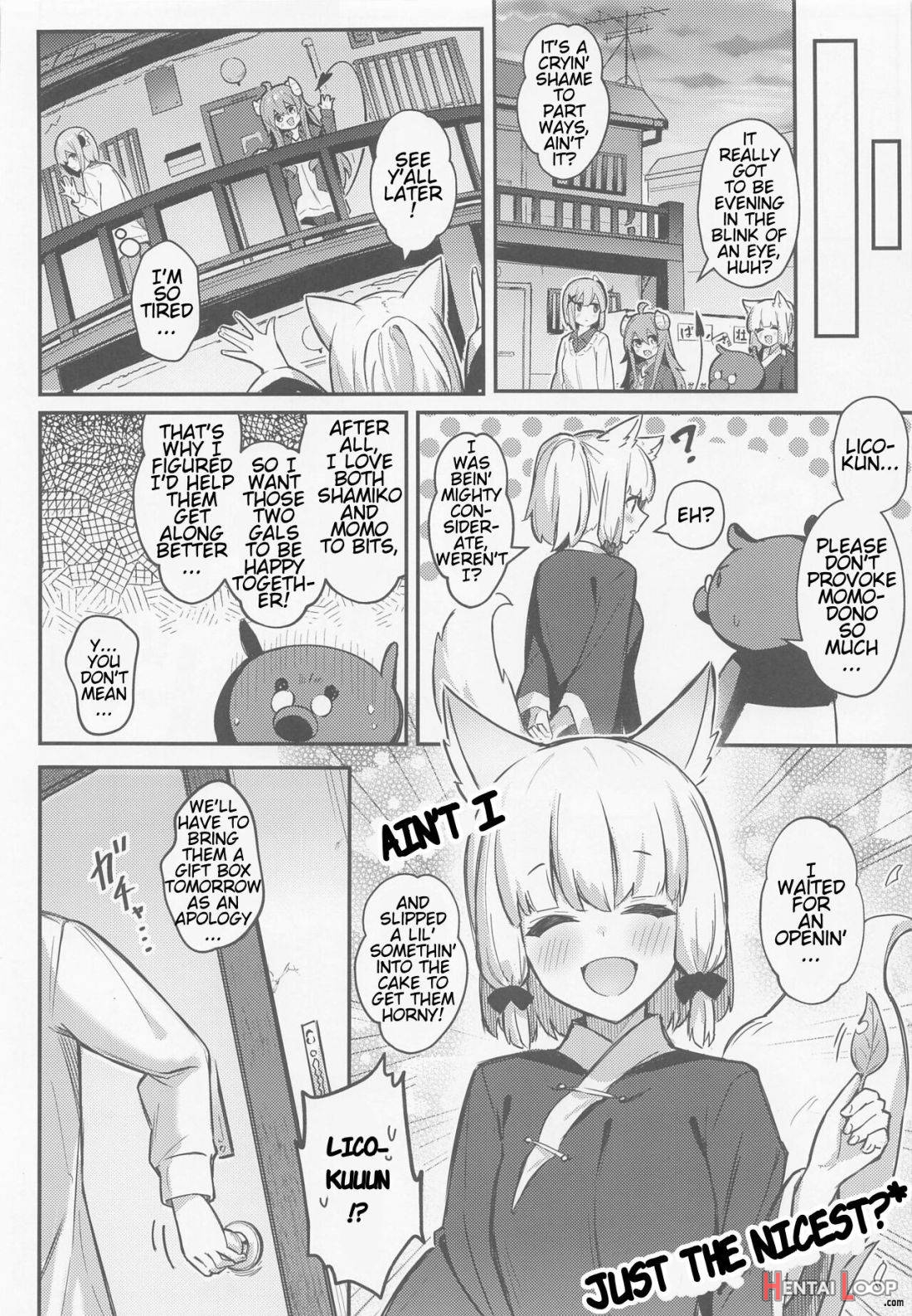 Momo-chan Yamiochi Shita!? page 8