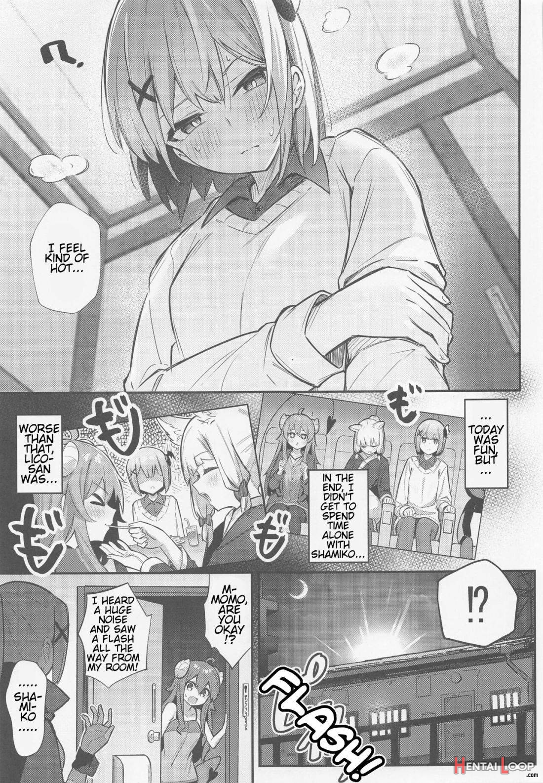 Momo-chan Yamiochi Shita!? page 9