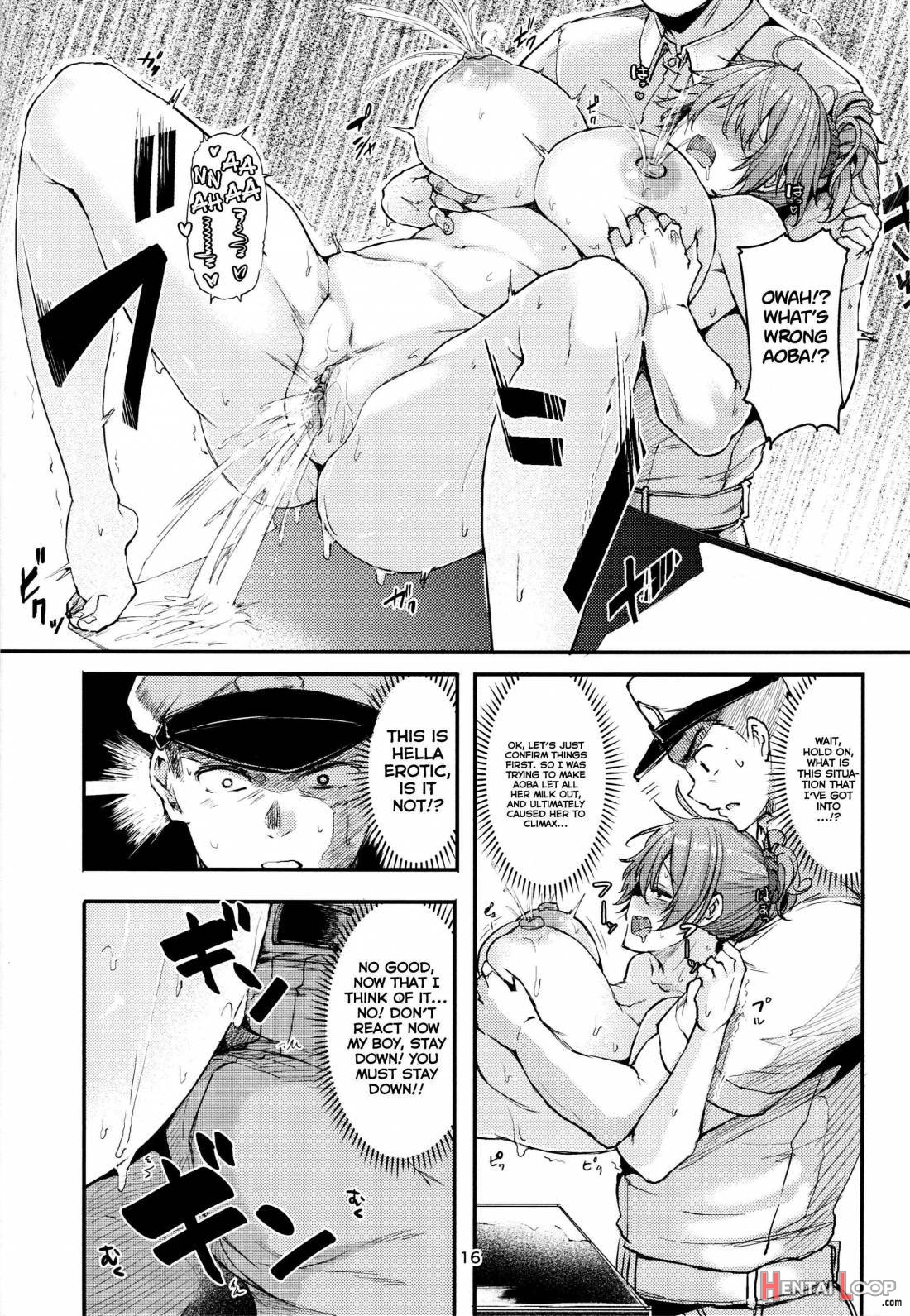 Motto x3 Aobax! Aoba Shiborarechaimasu!? page 13