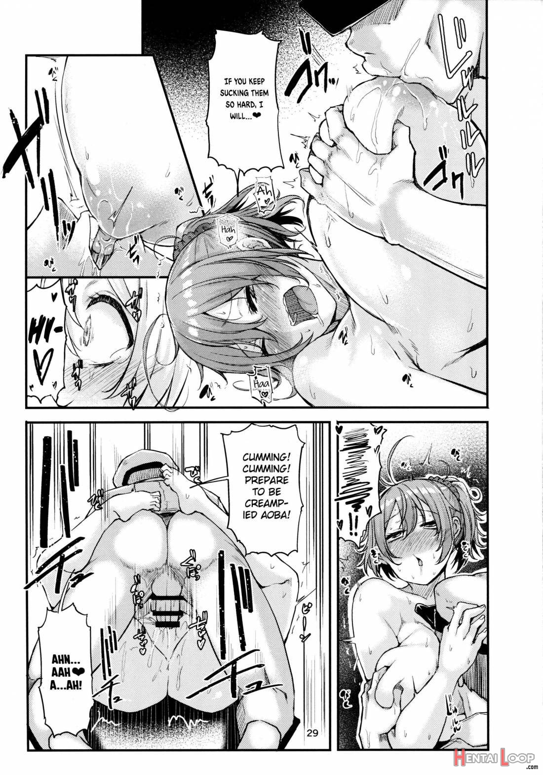 Motto x3 Aobax! Aoba Shiborarechaimasu!? page 26