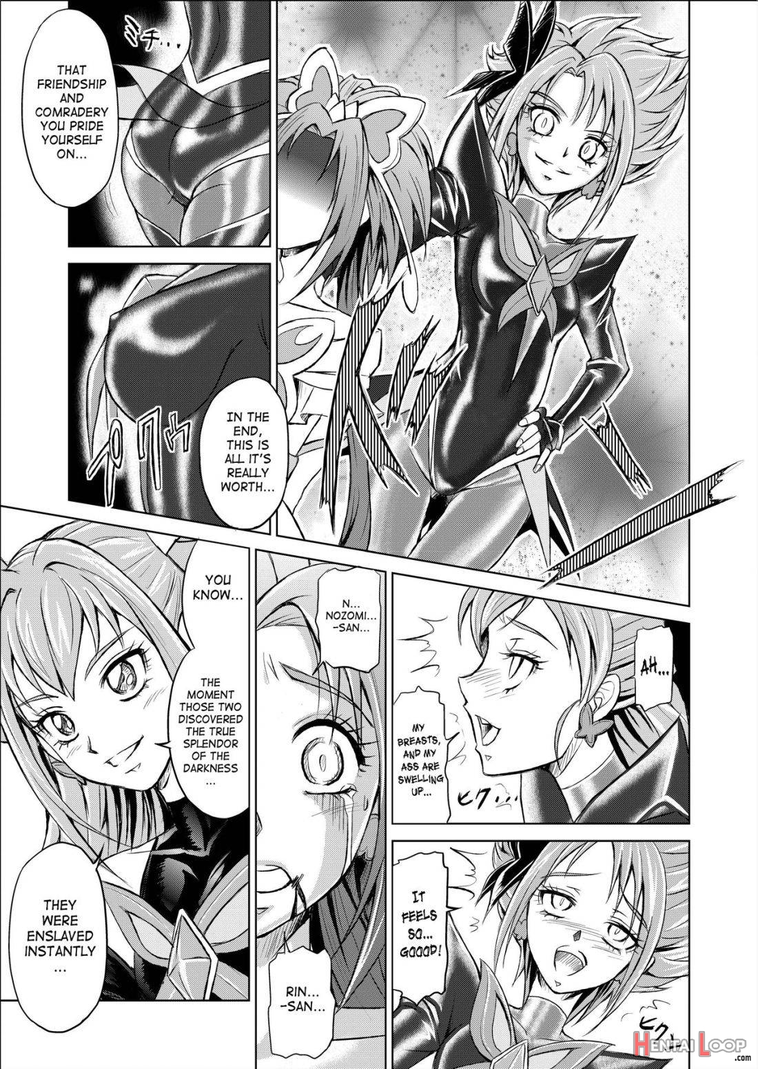 Mou Hitotsu no Ketsumatsu ~Henshin Heroine Kairaku Sennou Yes!! Precure 5 Hen~ Daisanwa page 10