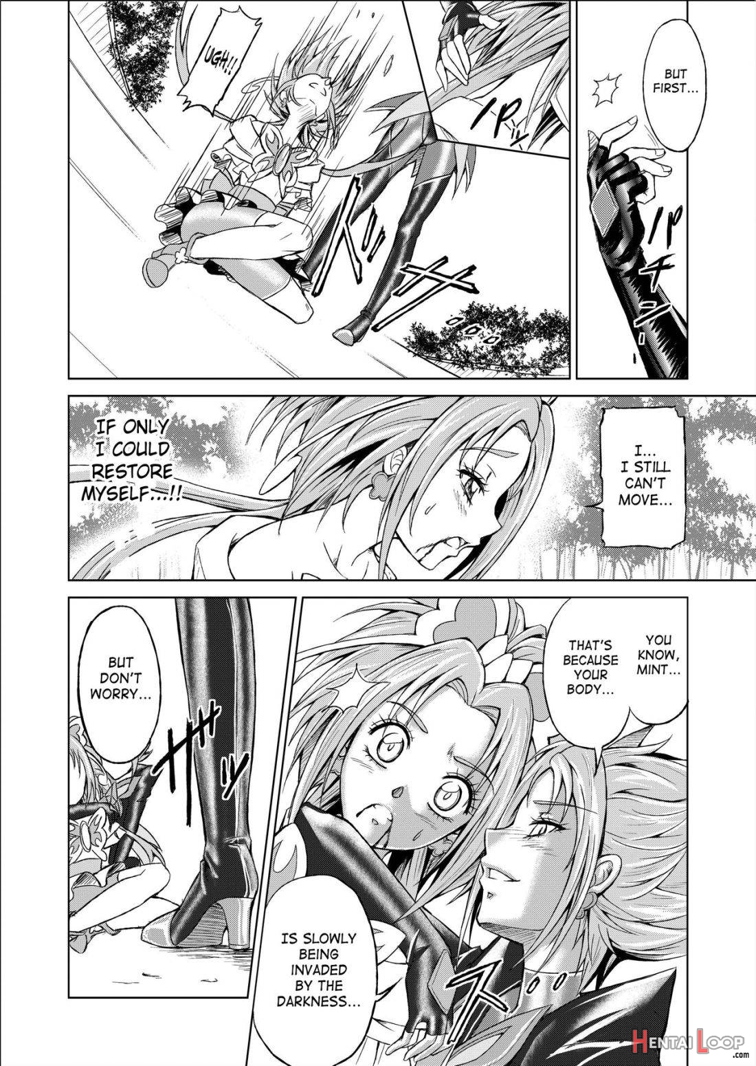 Mou Hitotsu no Ketsumatsu ~Henshin Heroine Kairaku Sennou Yes!! Precure 5 Hen~ Daisanwa page 13