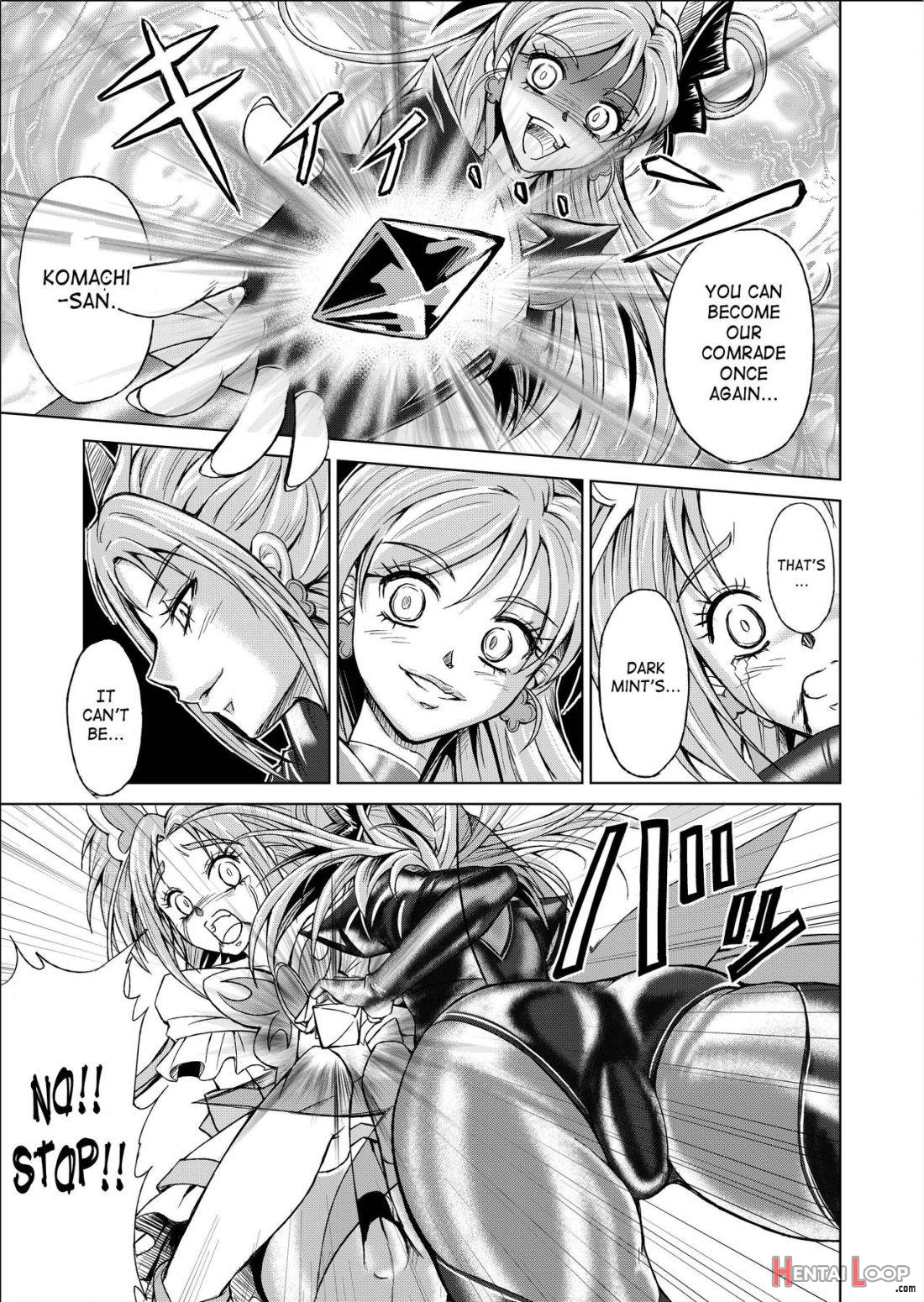 Mou Hitotsu no Ketsumatsu ~Henshin Heroine Kairaku Sennou Yes!! Precure 5 Hen~ Daisanwa page 14