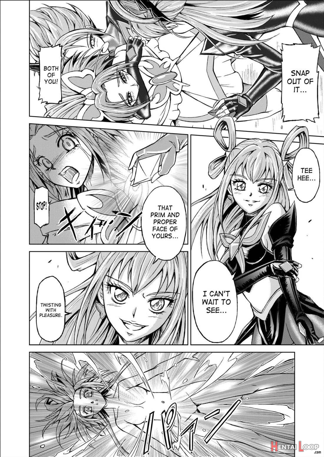 Mou Hitotsu no Ketsumatsu ~Henshin Heroine Kairaku Sennou Yes!! Precure 5 Hen~ Daisanwa page 15