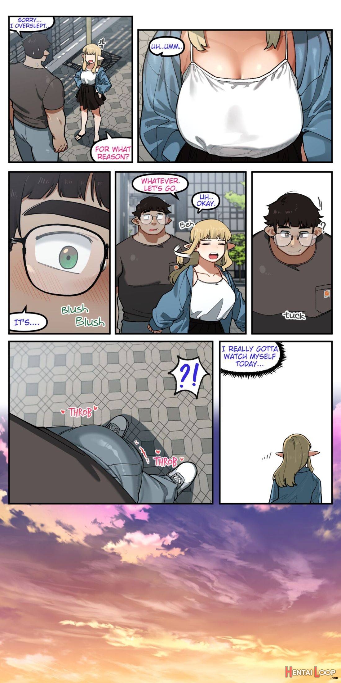 My childhood friend turned out to be a live streaming pornstar! Ch. 2 page 8
