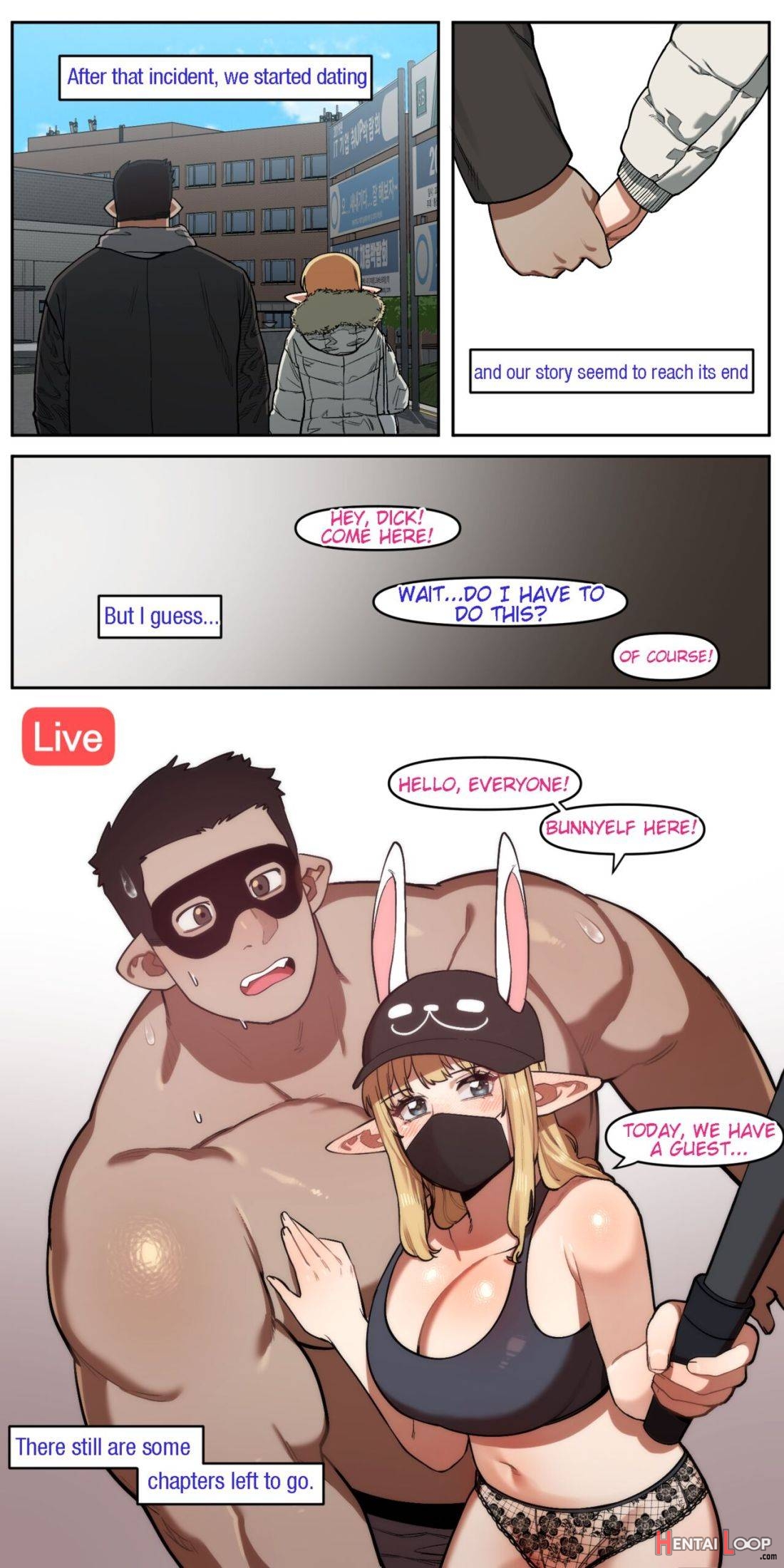 My childhood friend turned out to be a live streaming pornstar! Ch. 5 page 11