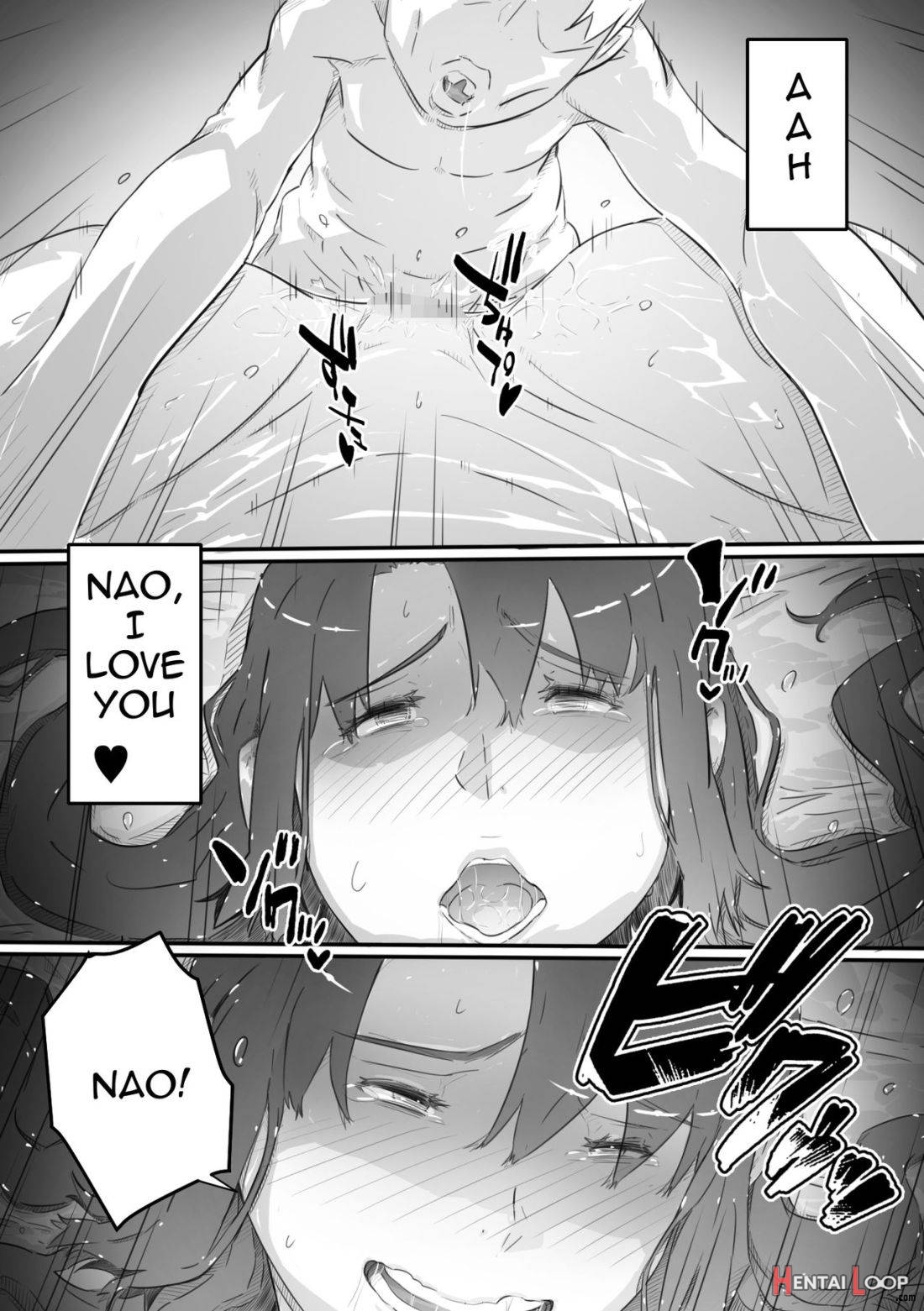 Nao-kun, Oba-san to Sex Suru page 126