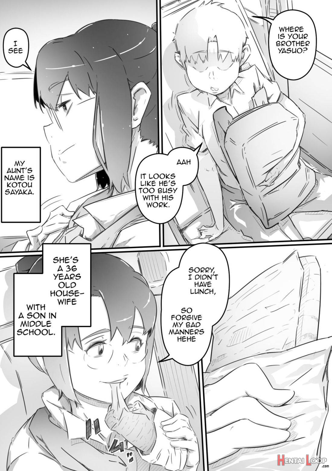 Nao-kun, Oba-san to Sex Suru page 5