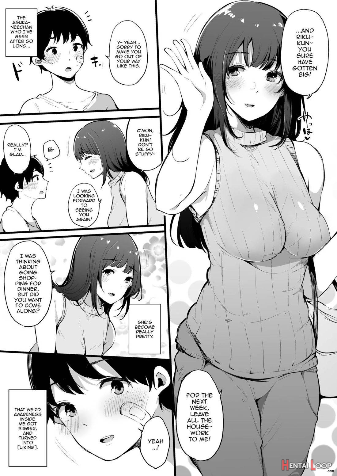 Natsu Yasumi, Onee-chan to. page 10