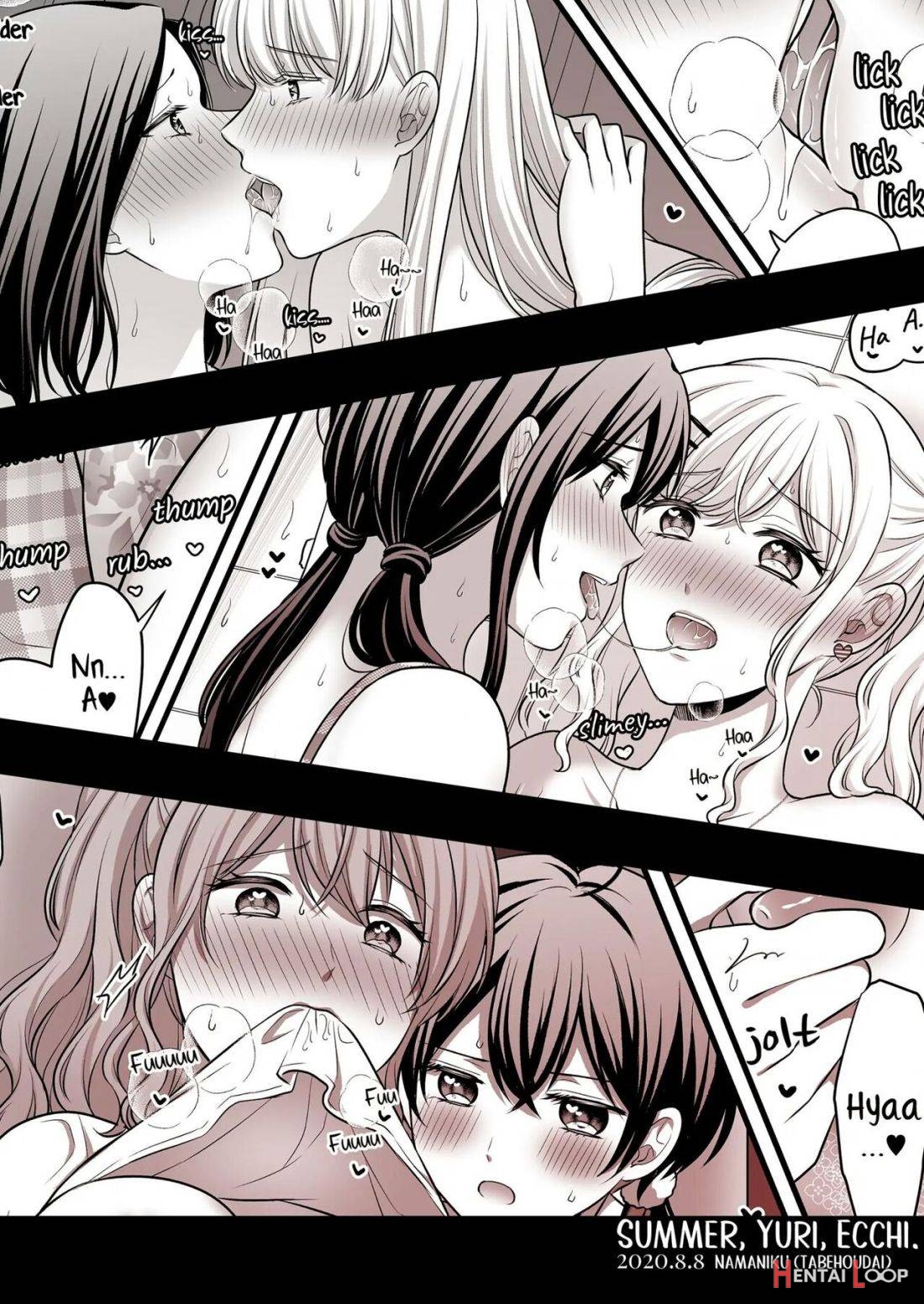 Natsu, Yuri, Ecchi – Summer, Yuri, Sex. page 9