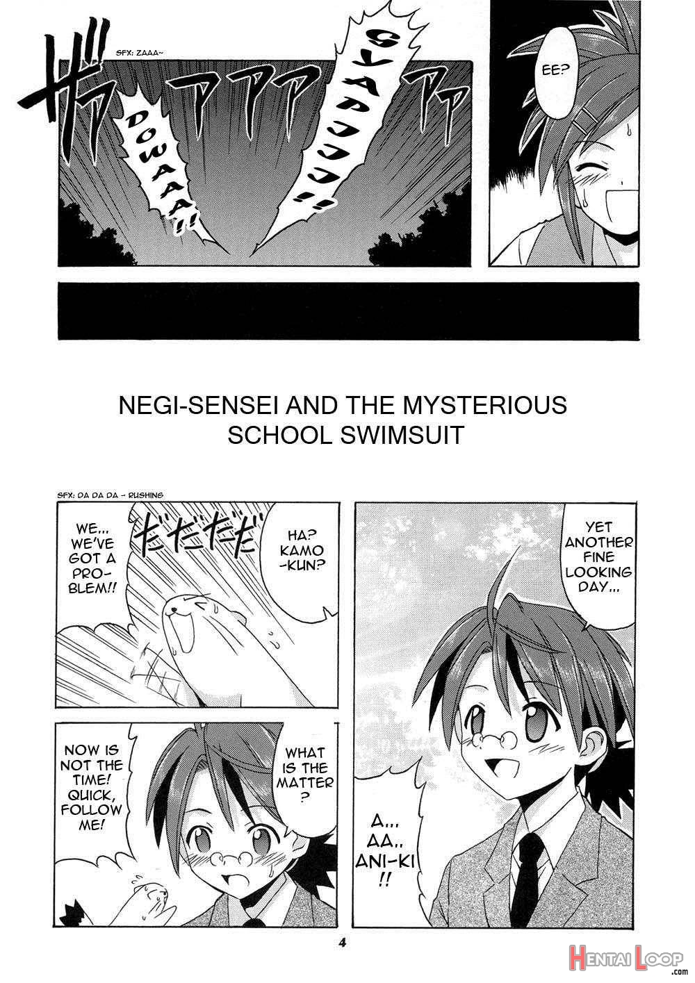Negi-Sensei To Himitsu No School Mizugi page 3