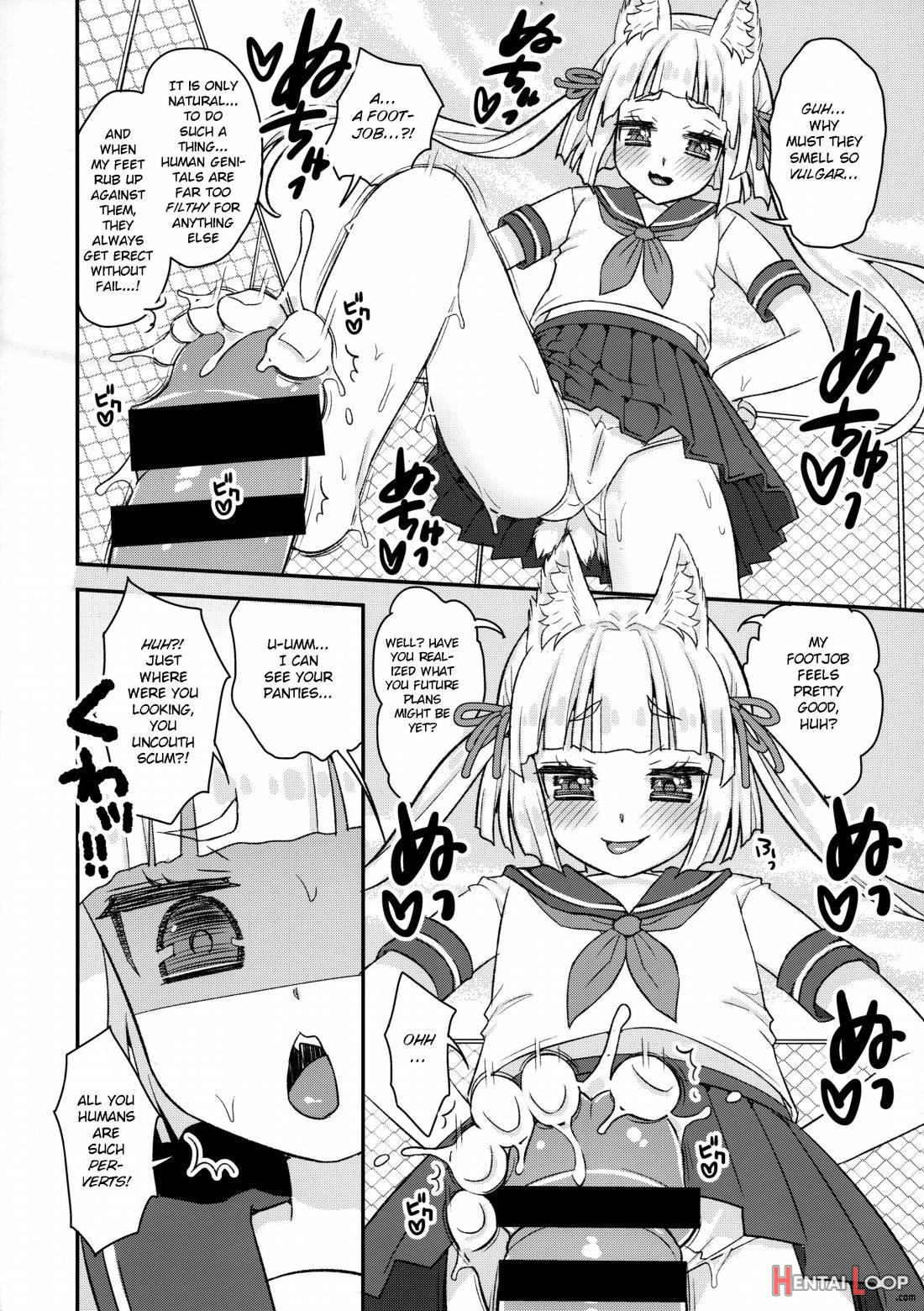 Noja Loli Babaa Kitsune-sama Gakkou ni Sennyu page 7