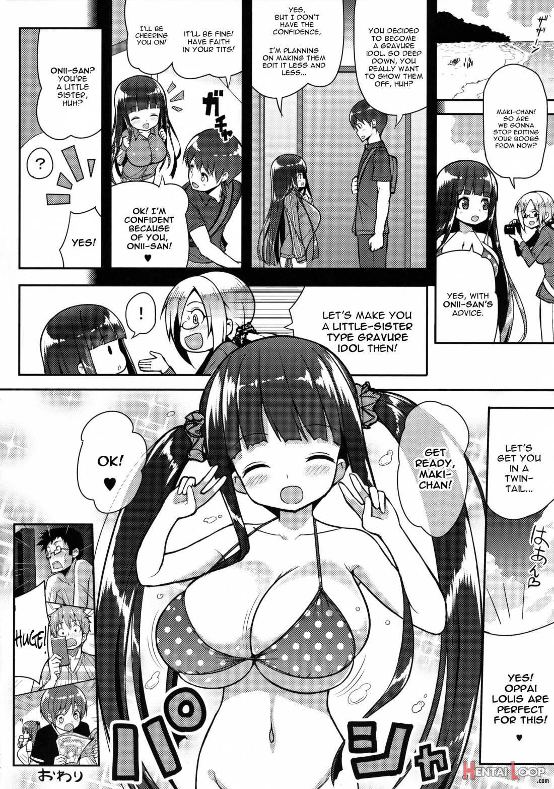 Ookii keredo Ii desu ka? page 22