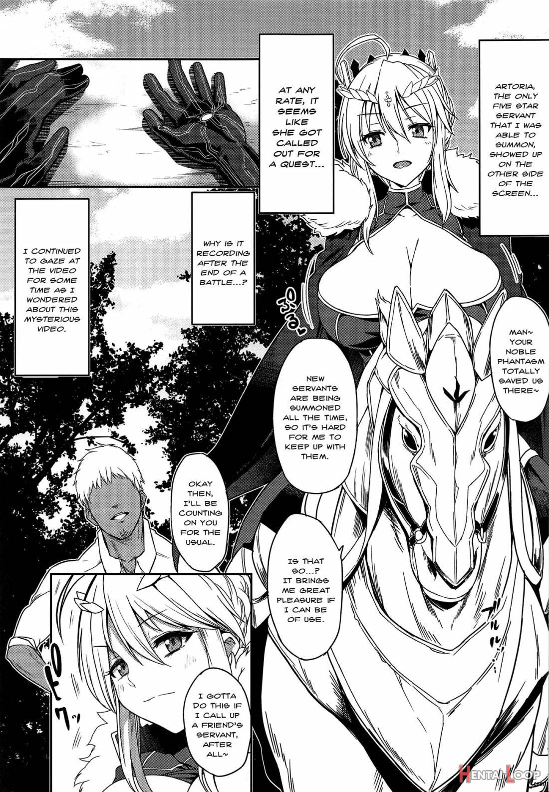 Ore no Artoria ga page 4