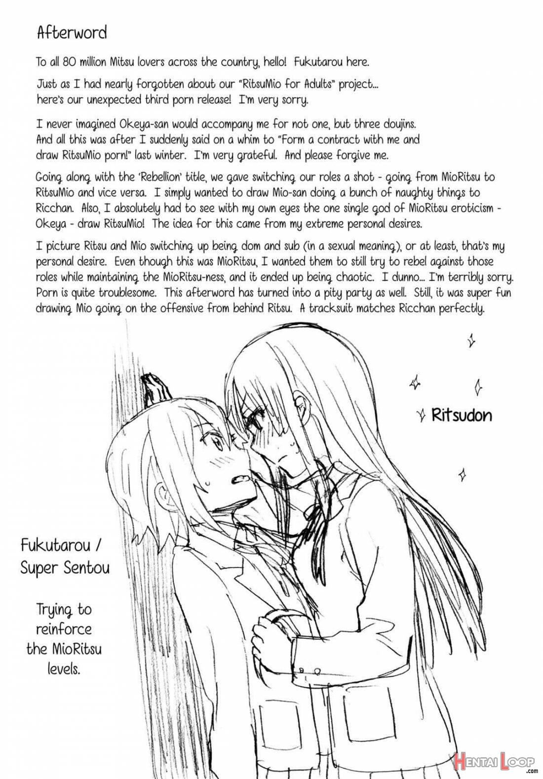 Otona no Ritsu-Mio Hangyakuhen page 22