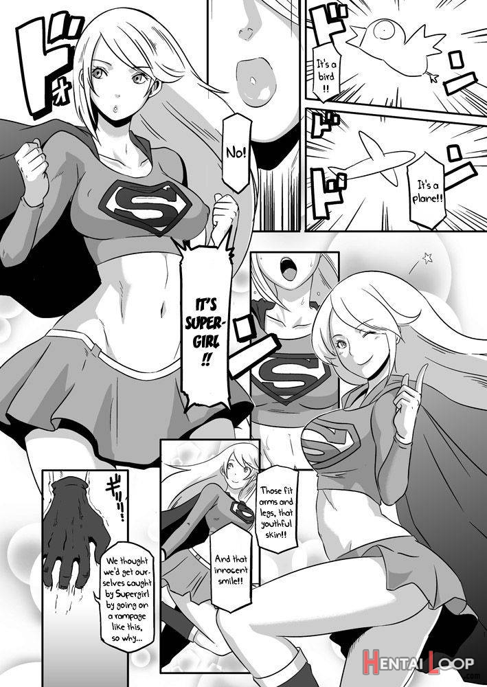 Pinch desu yo Power Girl-san! page 1