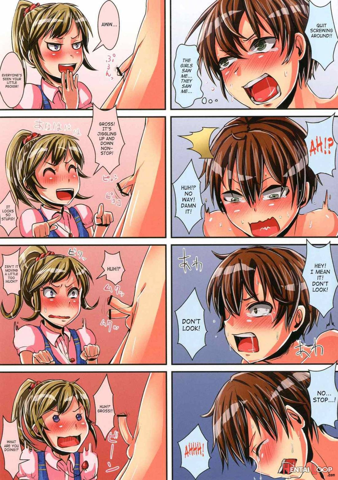 Punishment For Skirt Flipping! page 9