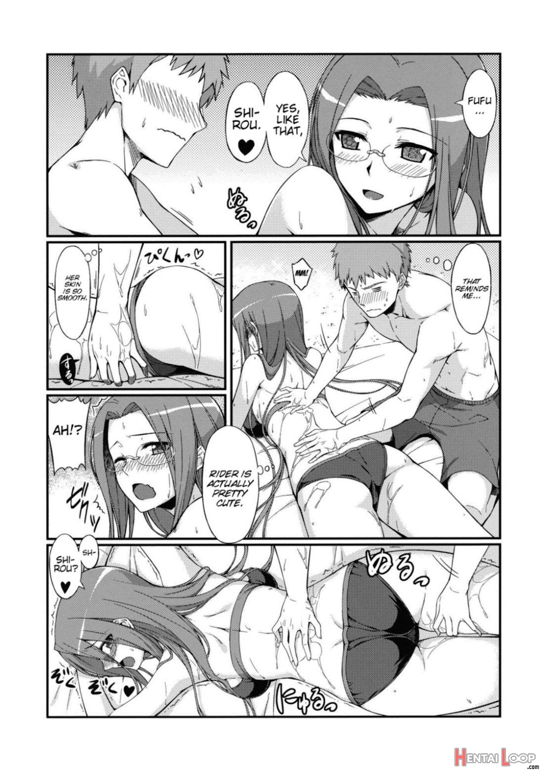 Rider-san to Kaisuiyoku. page 6