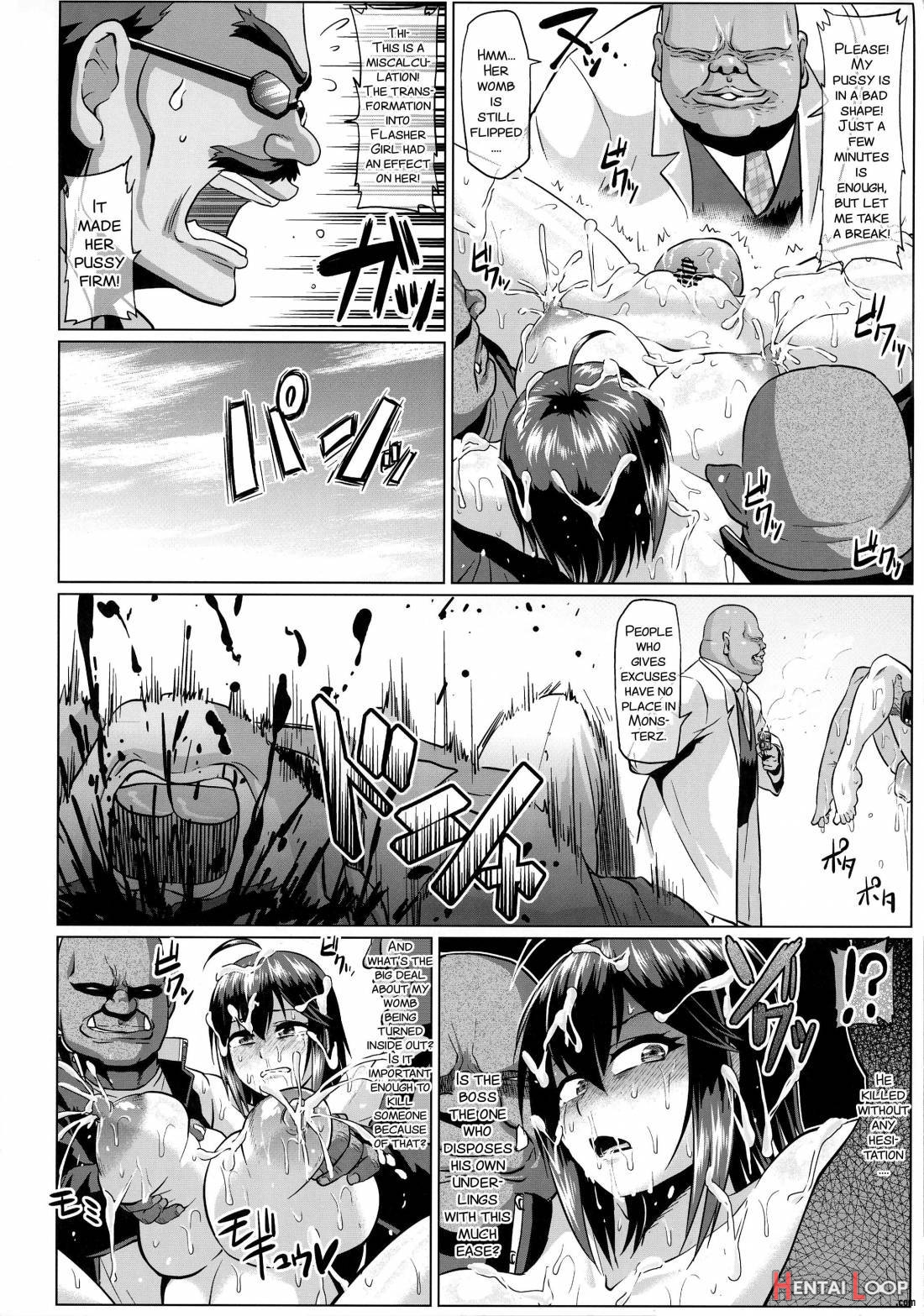 Roshutsu Kaijin Flasher Girl ~Kyonyuu Sukeban Marimo AFTER EPISODE~ page 11