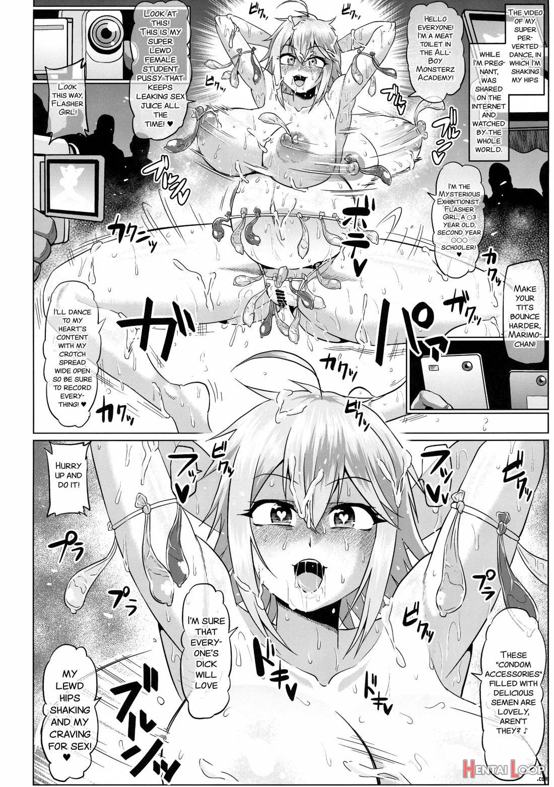 Roshutsu Kaijin Flasher Girl ~Kyonyuu Sukeban Marimo AFTER EPISODE~ page 27