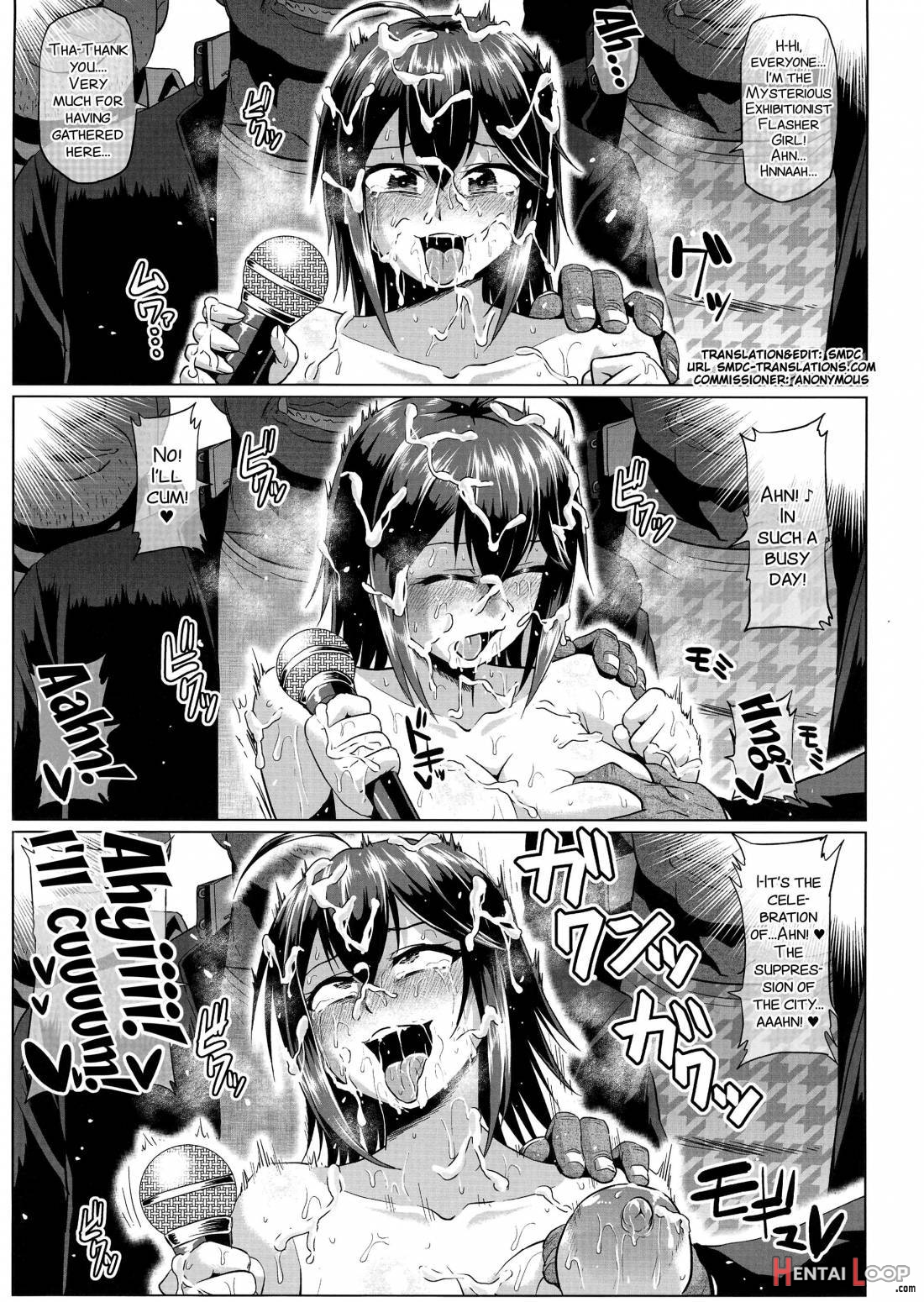 Roshutsu Kaijin Flasher Girl ~Kyonyuu Sukeban Marimo AFTER EPISODE~ page 4