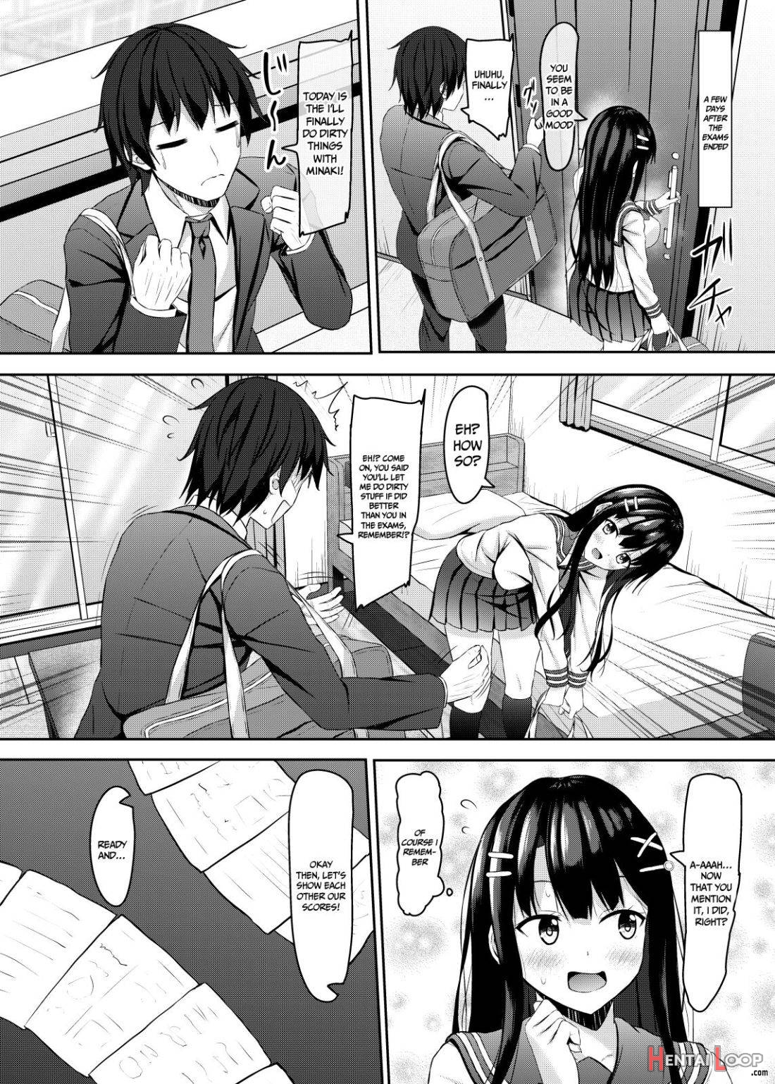 Saishoku Kenbi de Hazukashigariya na jk to Hatsu H made page 6