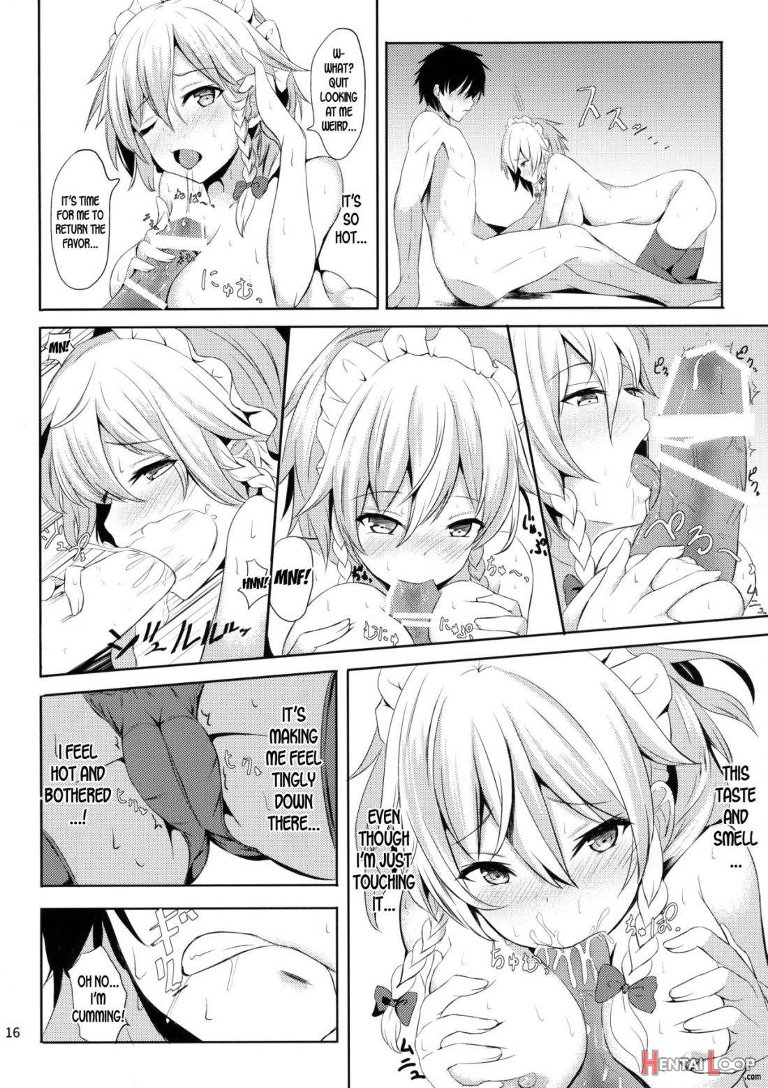 Sunao janai Sakuya-san o Rouraku Shitai!! page 15