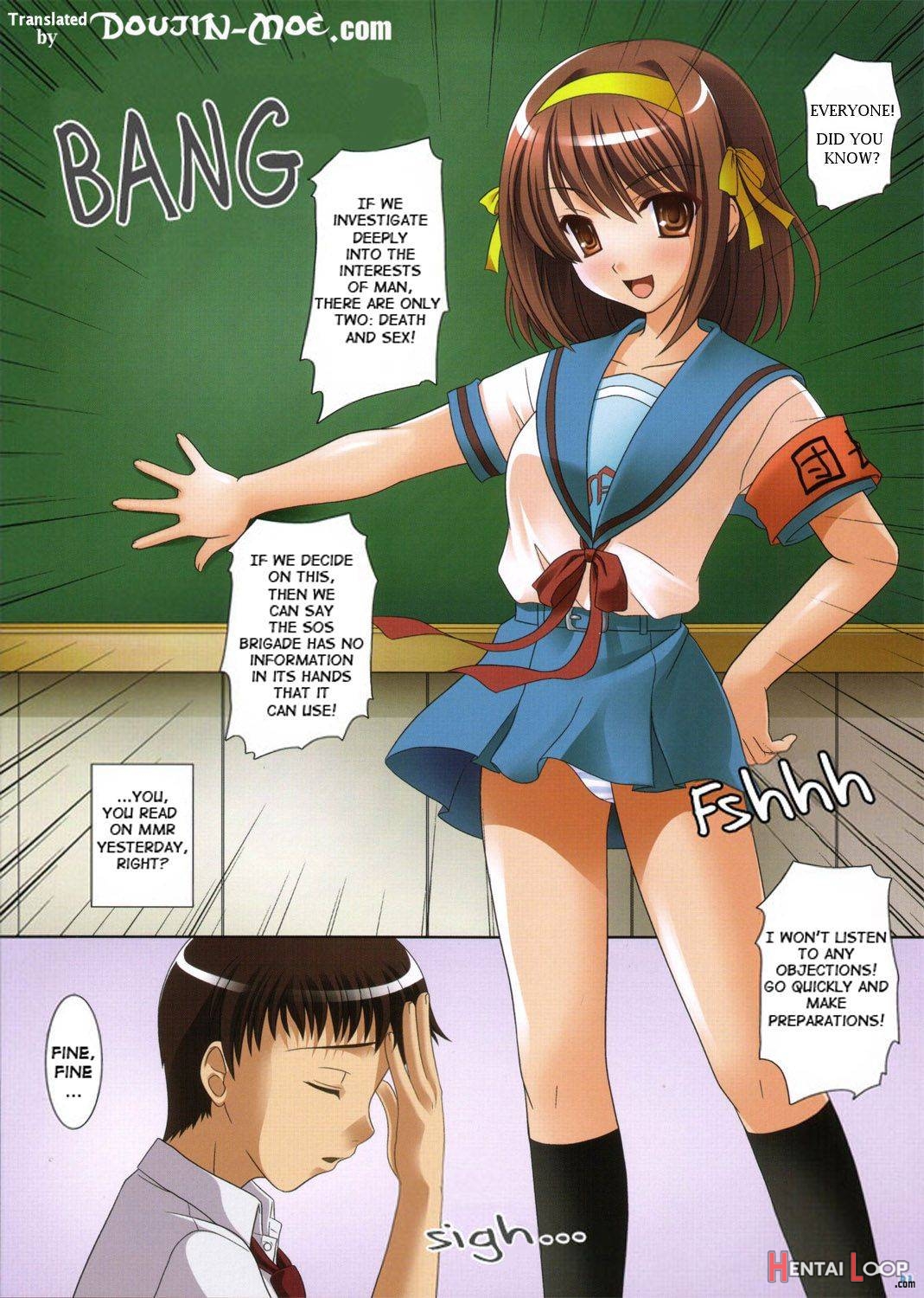 Suzumiya Haruhi no Satsuei Full Color Edition page 2