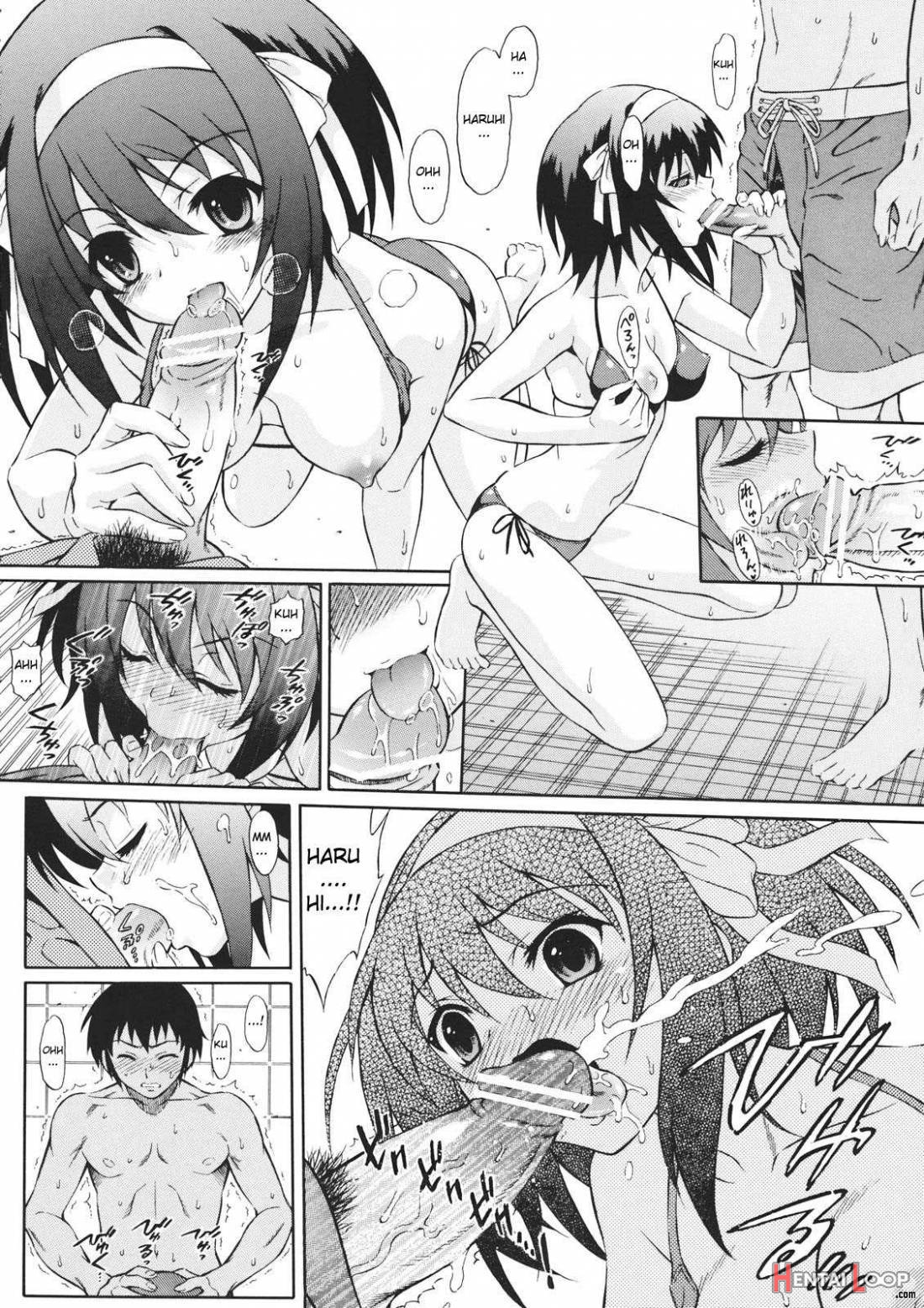 Suzumiya Haruhi no Shakunetsu page 3