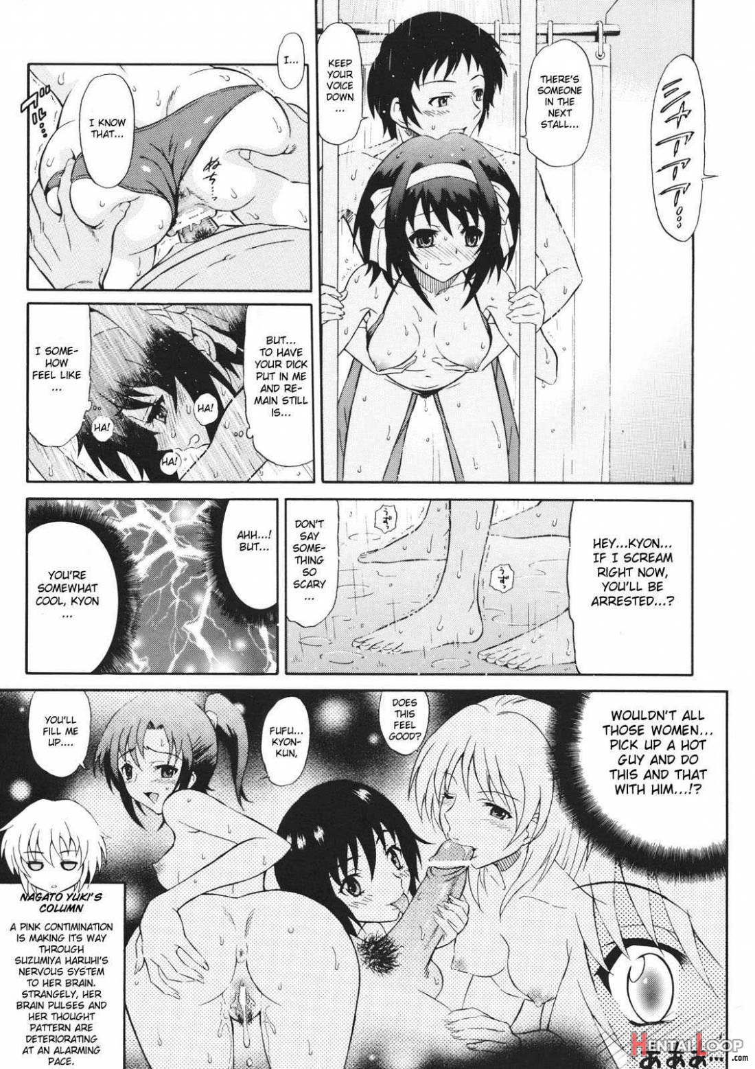 Suzumiya Haruhi no Shakunetsu page 8