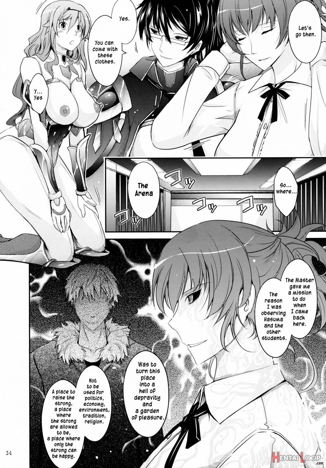 Taimanin Hasuma Reiko Gokuraku no Arena page 33