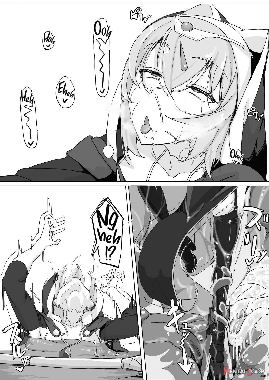 Teikyuu Zako Inma no Shokushu ga Fukai nanode Kankaku Shadan Mahou o Tenkai Shimashita wa!! page 36