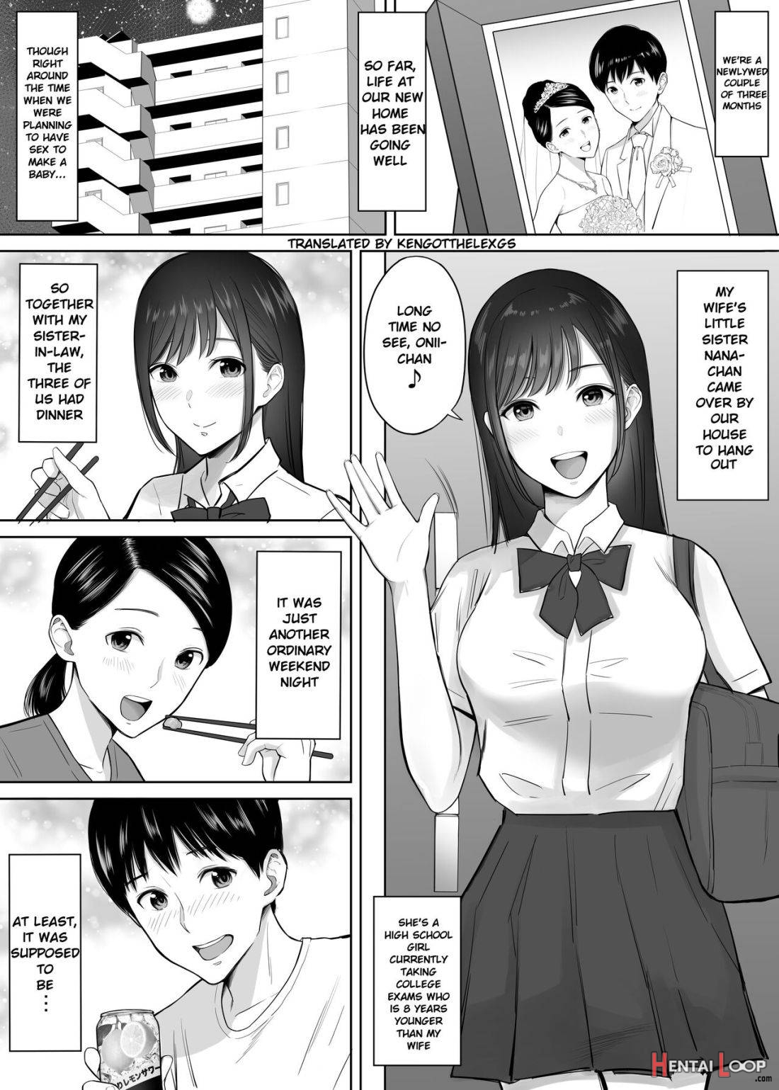 Tsuma no Tame ni Tameta Kozukuri Seishi o Gimai no JK Manko ni Nagashikondeshimatta Boku. page 2